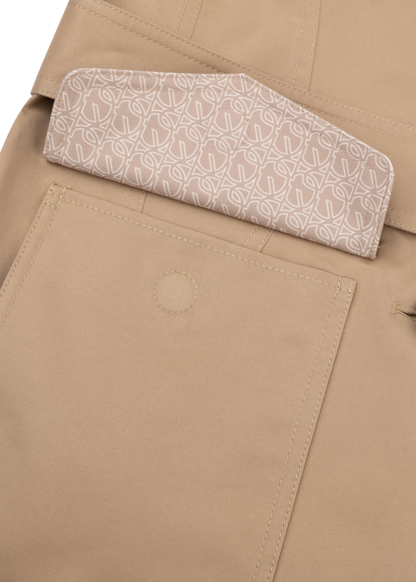 Waterproof Tailored To Fit Trenchcoat | Dark Satin Camel