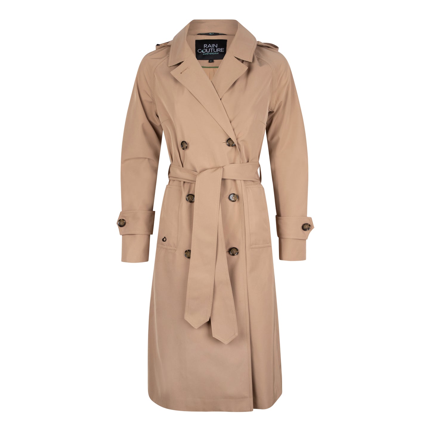 Waterproof Straight-Fit Trenchcoat | Beige