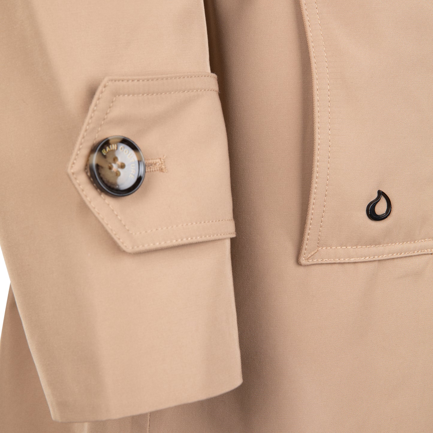 Waterproof Straight-Fit Trenchcoat | Beige