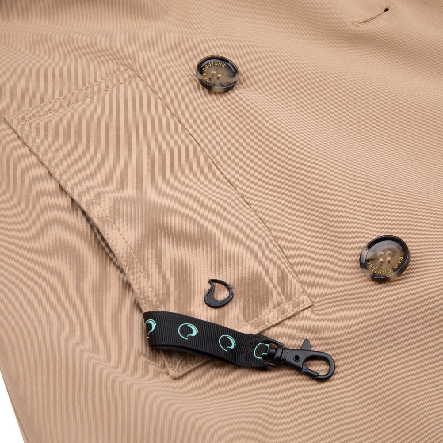 Waterproof Straight-Fit Trenchcoat | Beige
