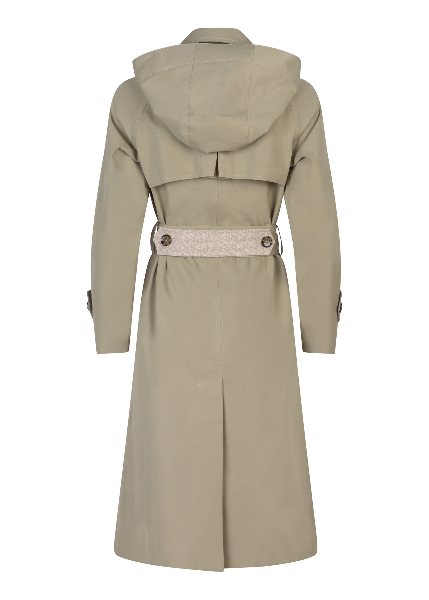 Waterproof Straight-Fit Trenchcoat | Khaki Green