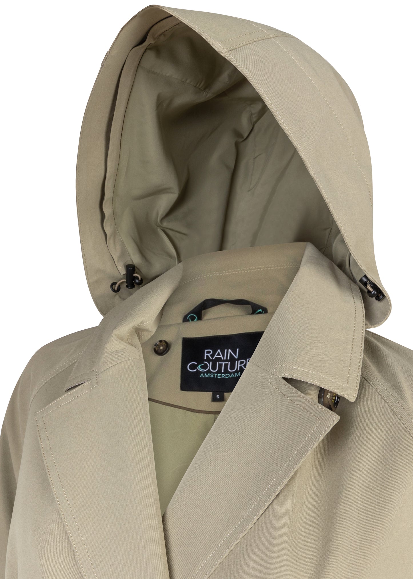 Waterproof Straight-Fit Trenchcoat | Khaki Green