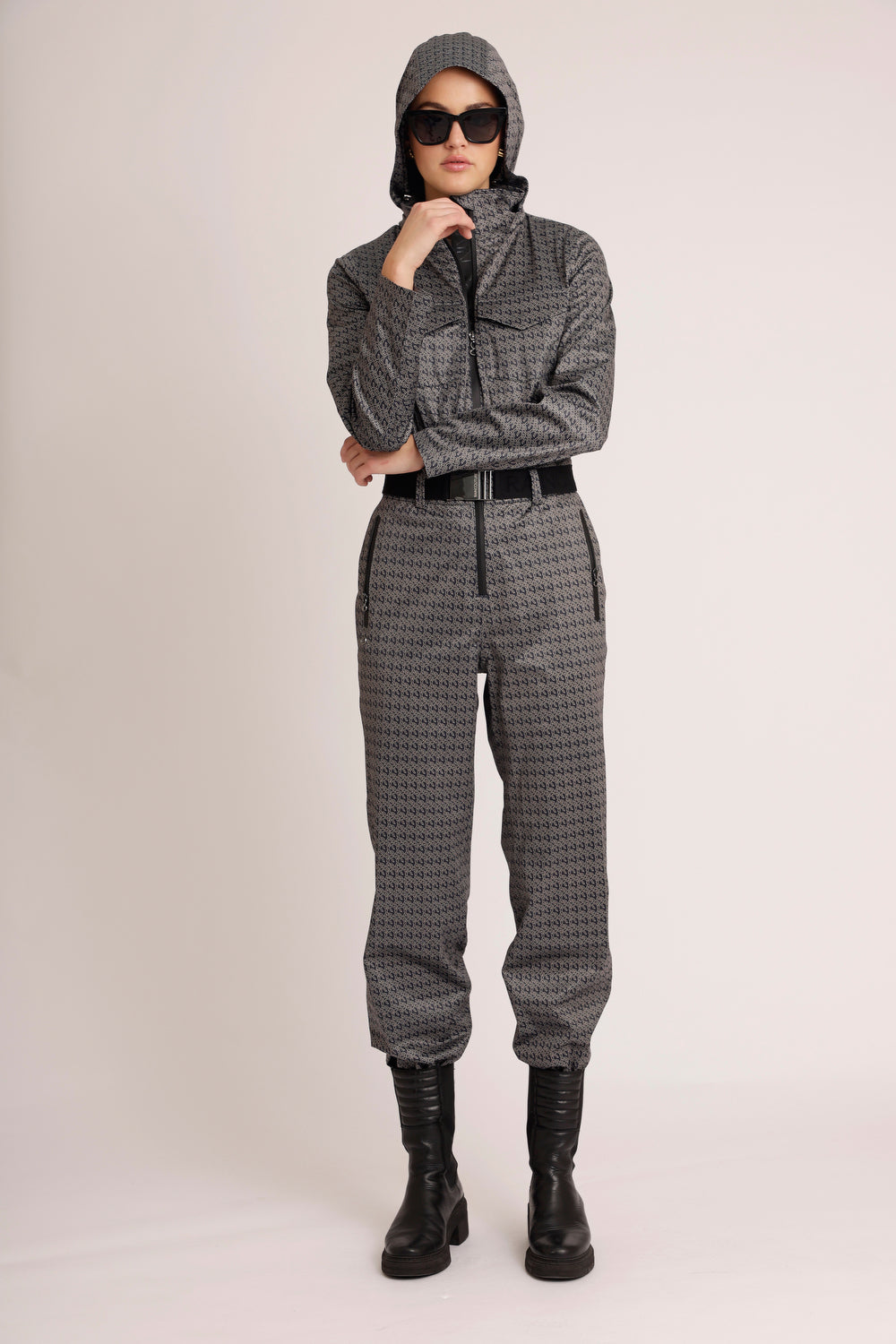 Waterproof Stretchable Jumpsuit | Monogram