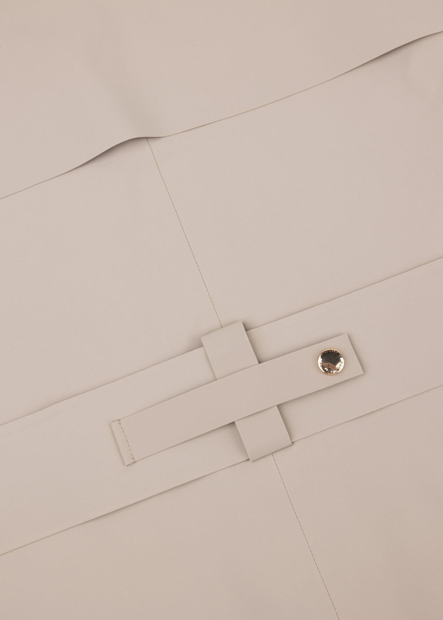 Waterproof Packable Straight-Fit Trenchcoat  | Beige