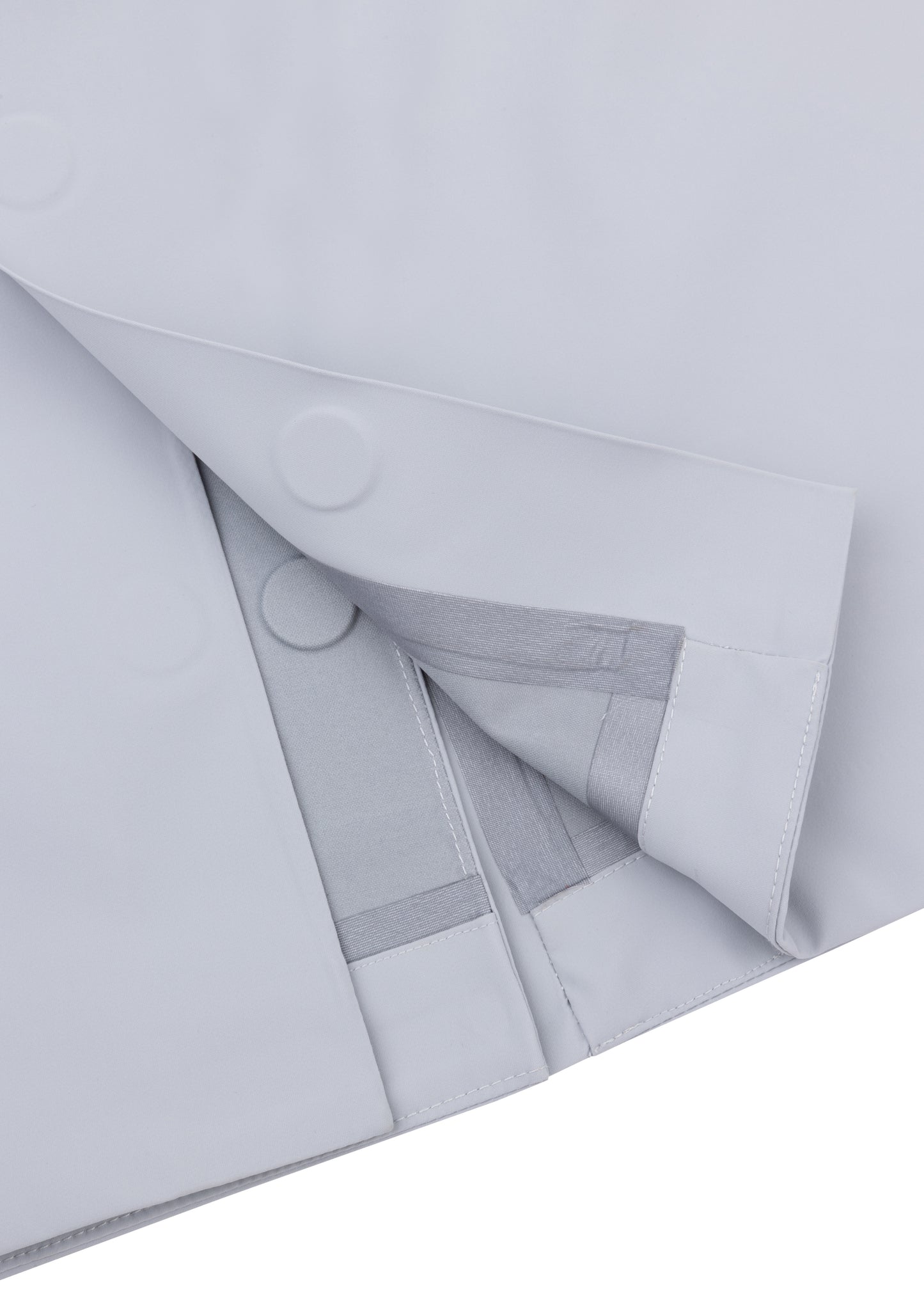Waterproof Packable Straight-Fit Trenchcoat | Sky Gray