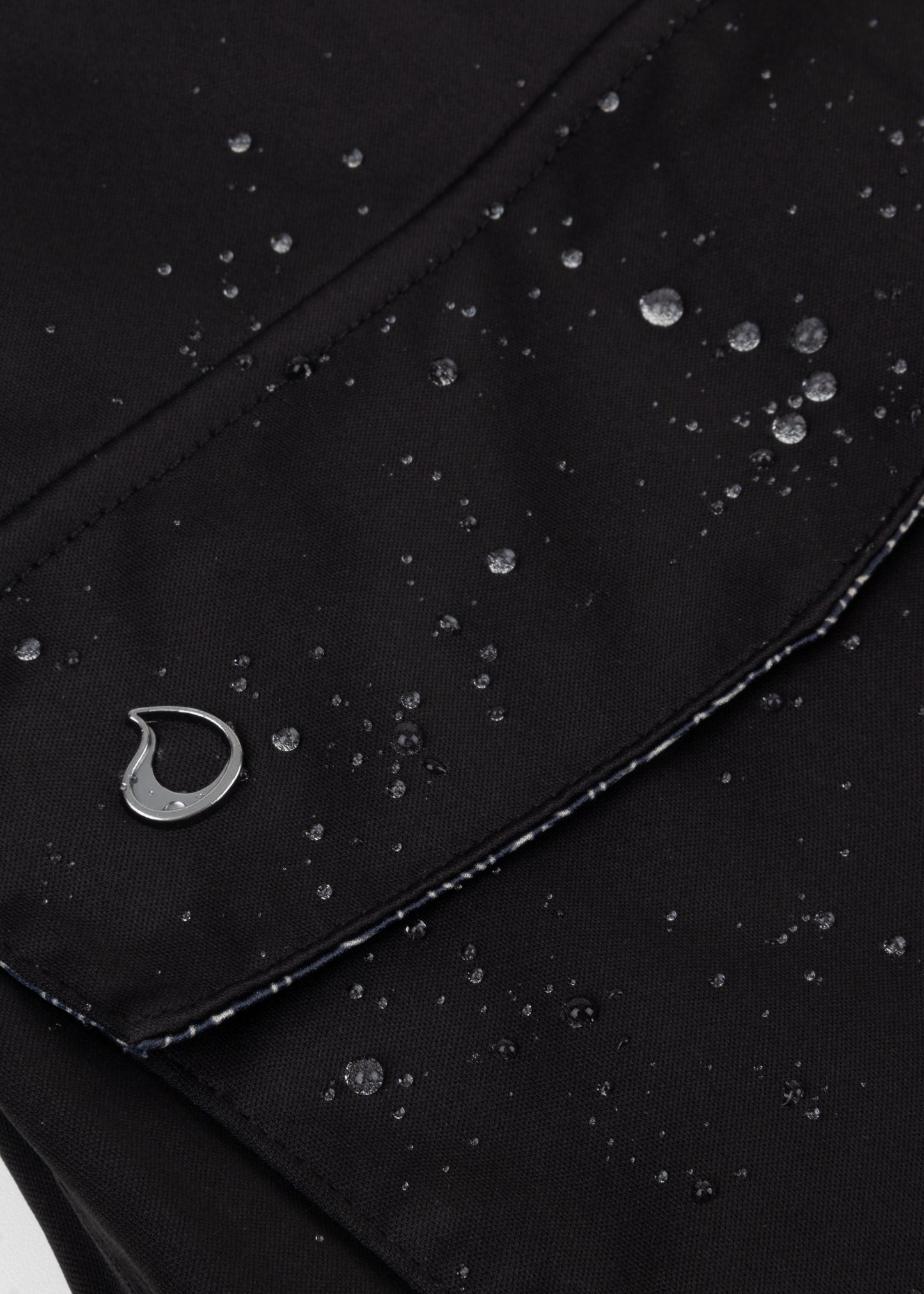 Waterproof Stretchable 4-Pocket Jacket | Black