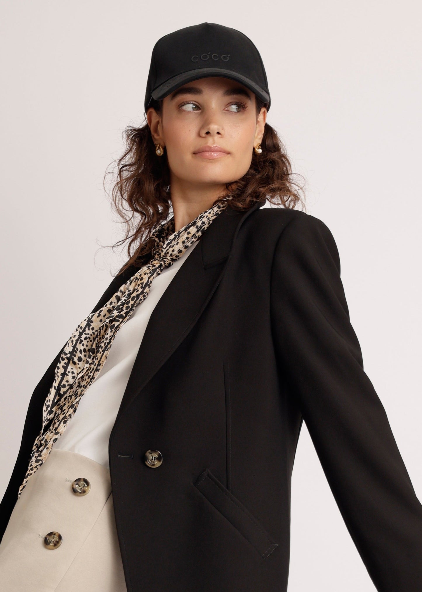 Minimalist Structured Cap | Almost Black