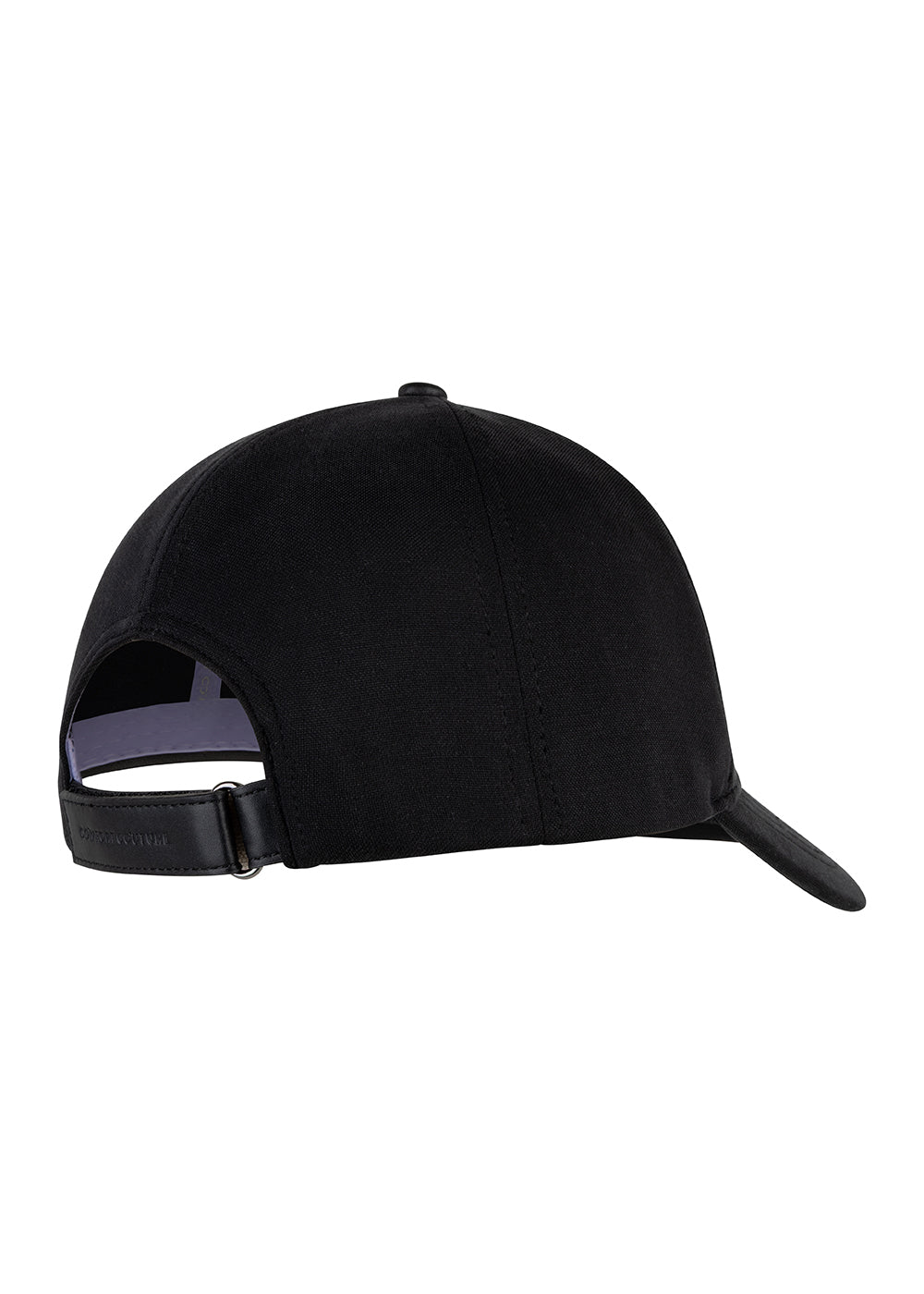 Minimalist Structured Cap | Almost Black