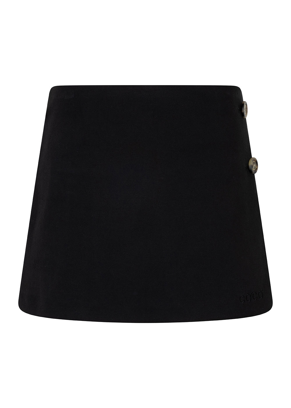 Bike-Friendly Skort | Almost Black