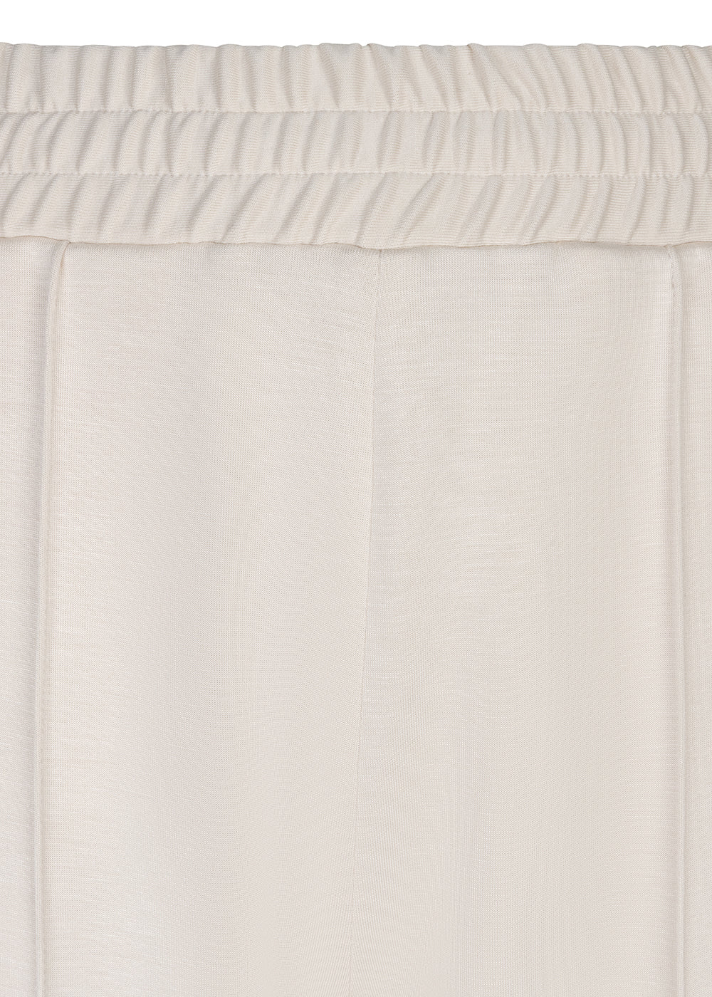 Soft-Stretch Belted Jogger | Creamy Beige