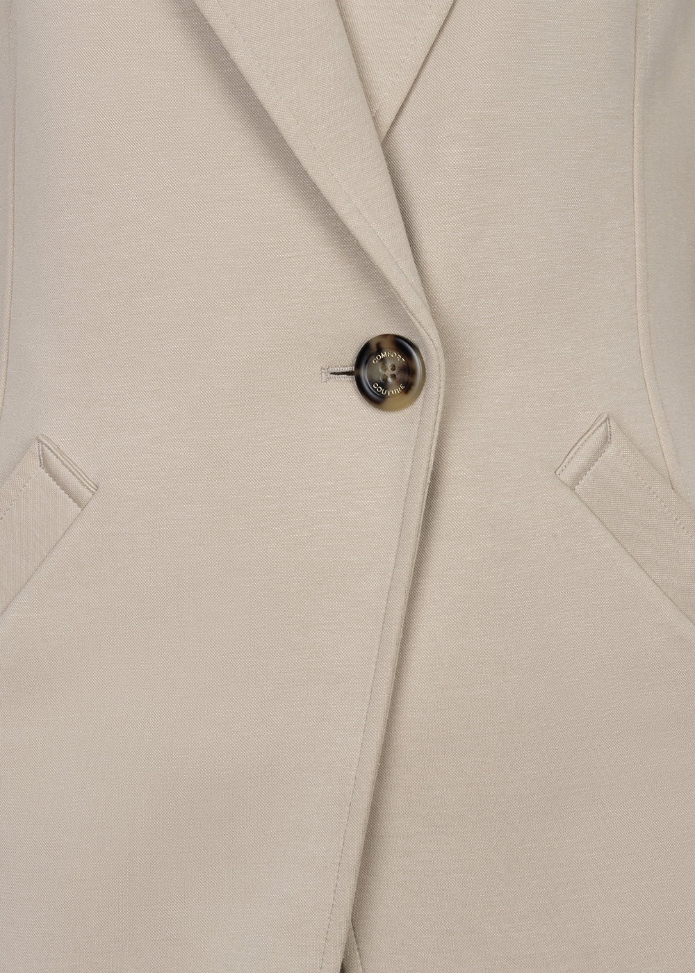 Wrinkle-Free Stretch Blazer | Beige