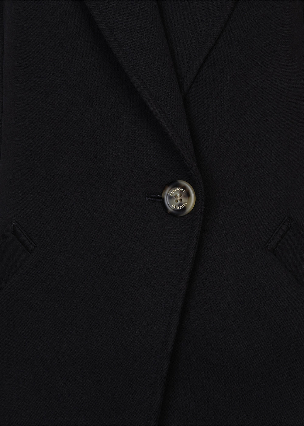 Wrinkle-Free Stretch Blazer | Almost Black