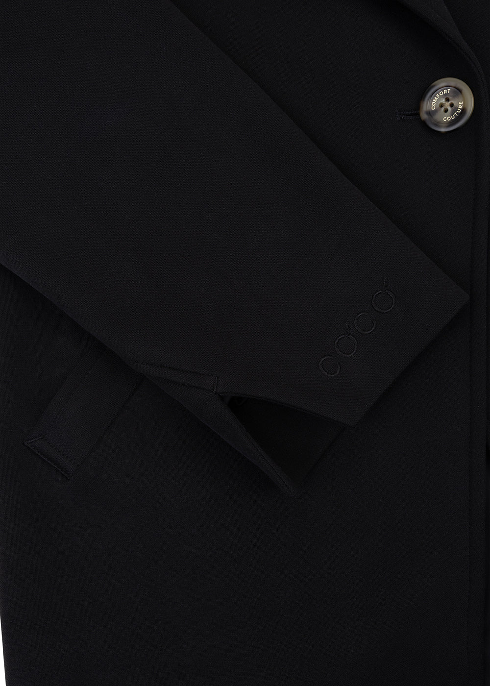 Wrinkle-Free Stretch Blazer | Almost Black