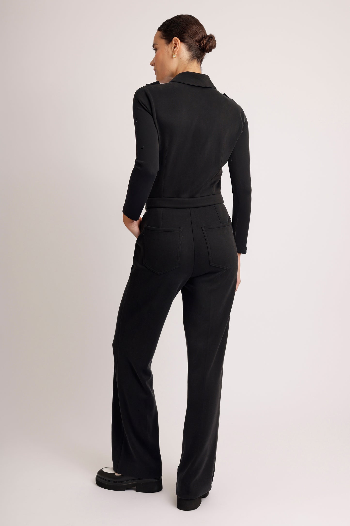 3-in-1 Zip-Off Jumpsuit | Almost Black