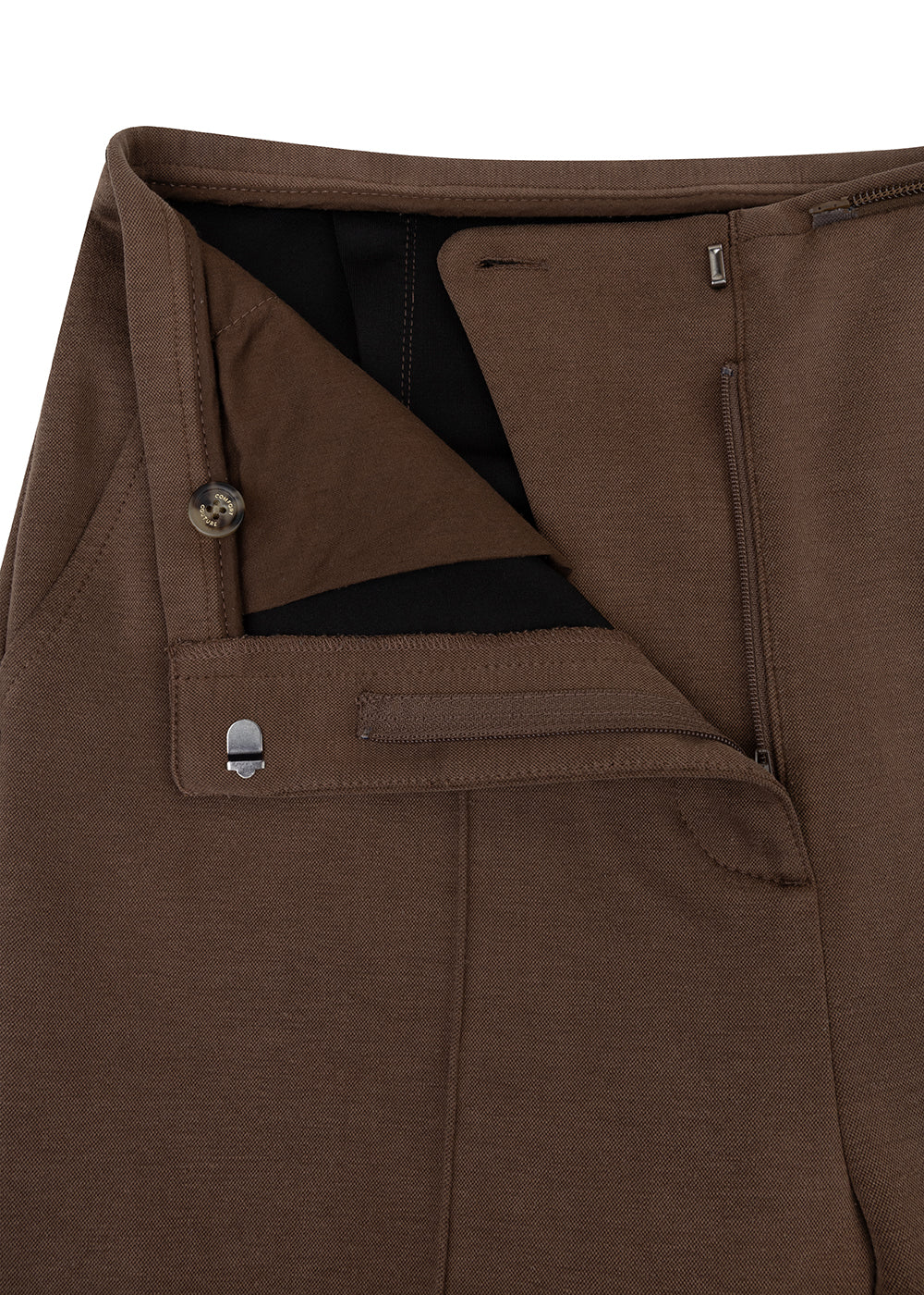 3-in-1 Zip-Off Jumpsuit | Brown