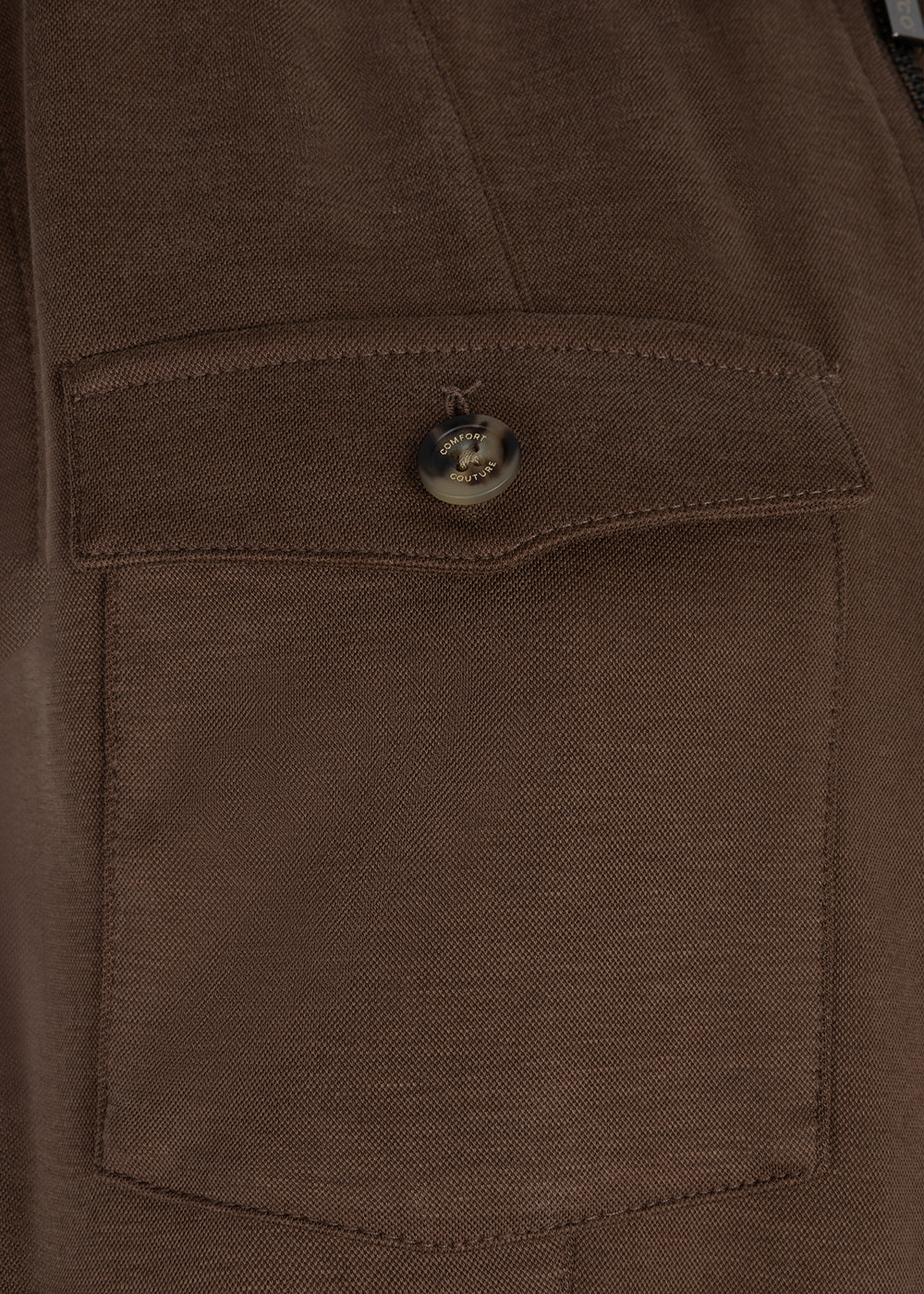 3-in-1 Zip-Off Jumpsuit | Brown