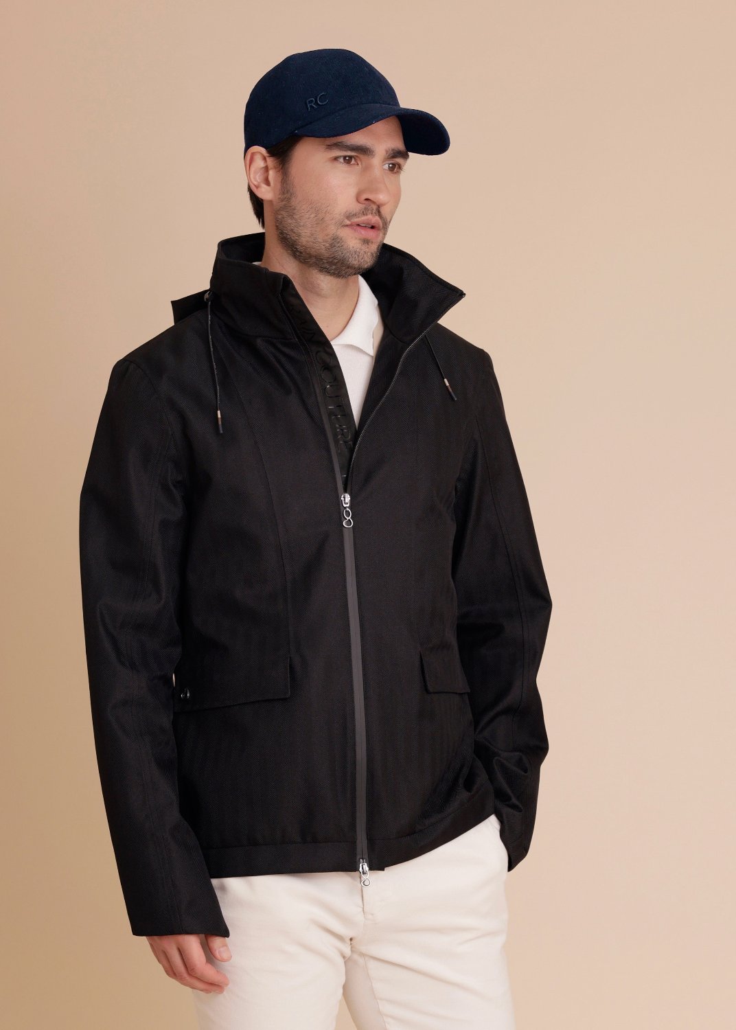 Mens Waterproof Cap | Navy