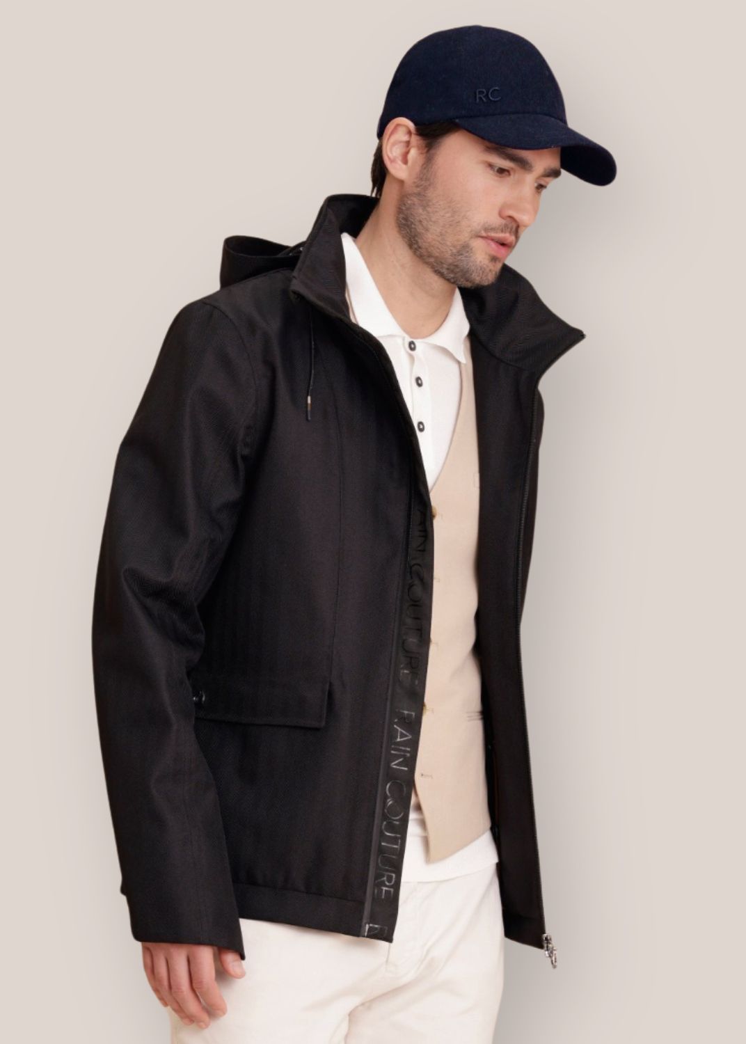 Mens Waterproof Cap | Navy