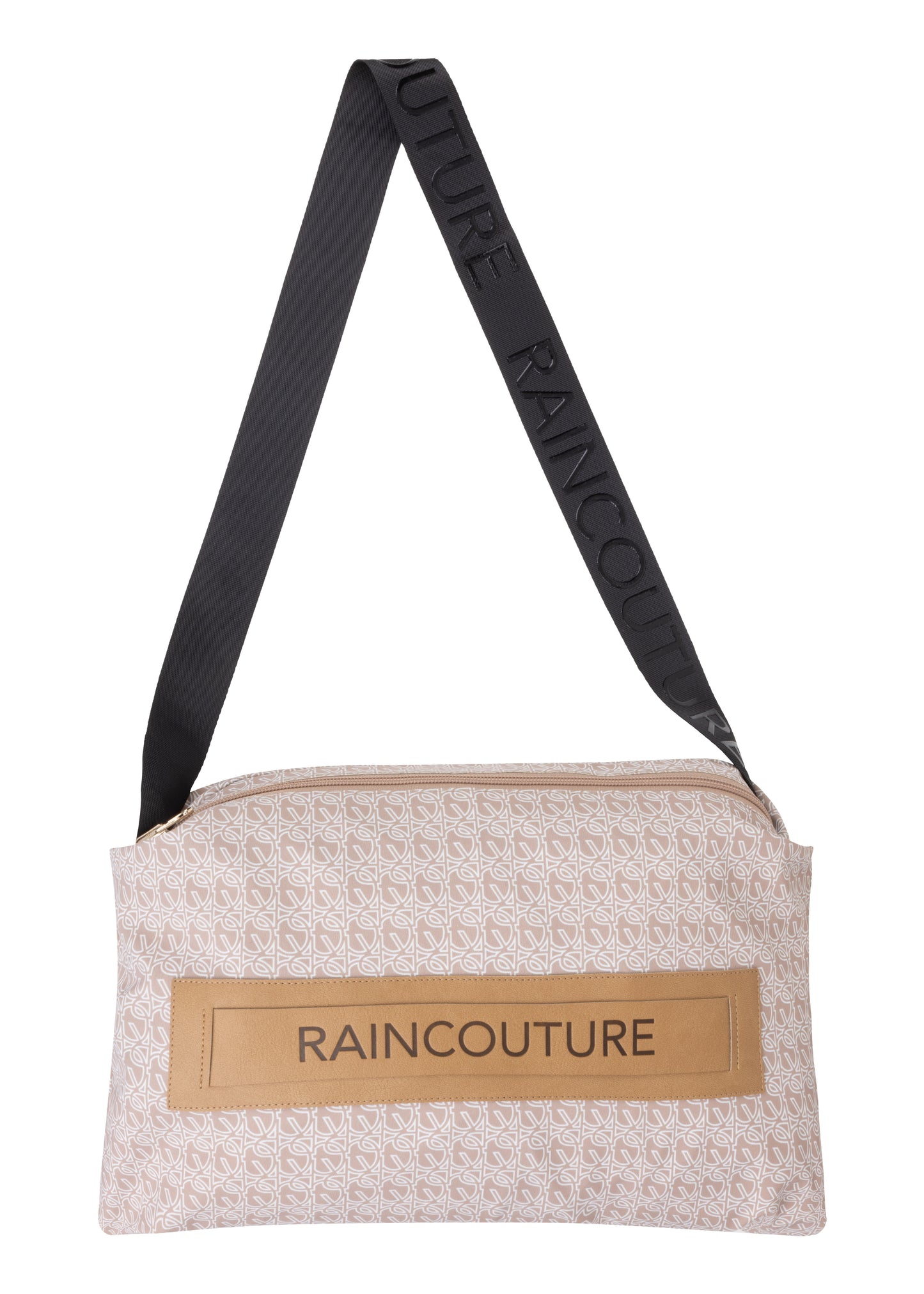Waterproof Packable Straight-Fit Trenchcoat | Beige Monogram