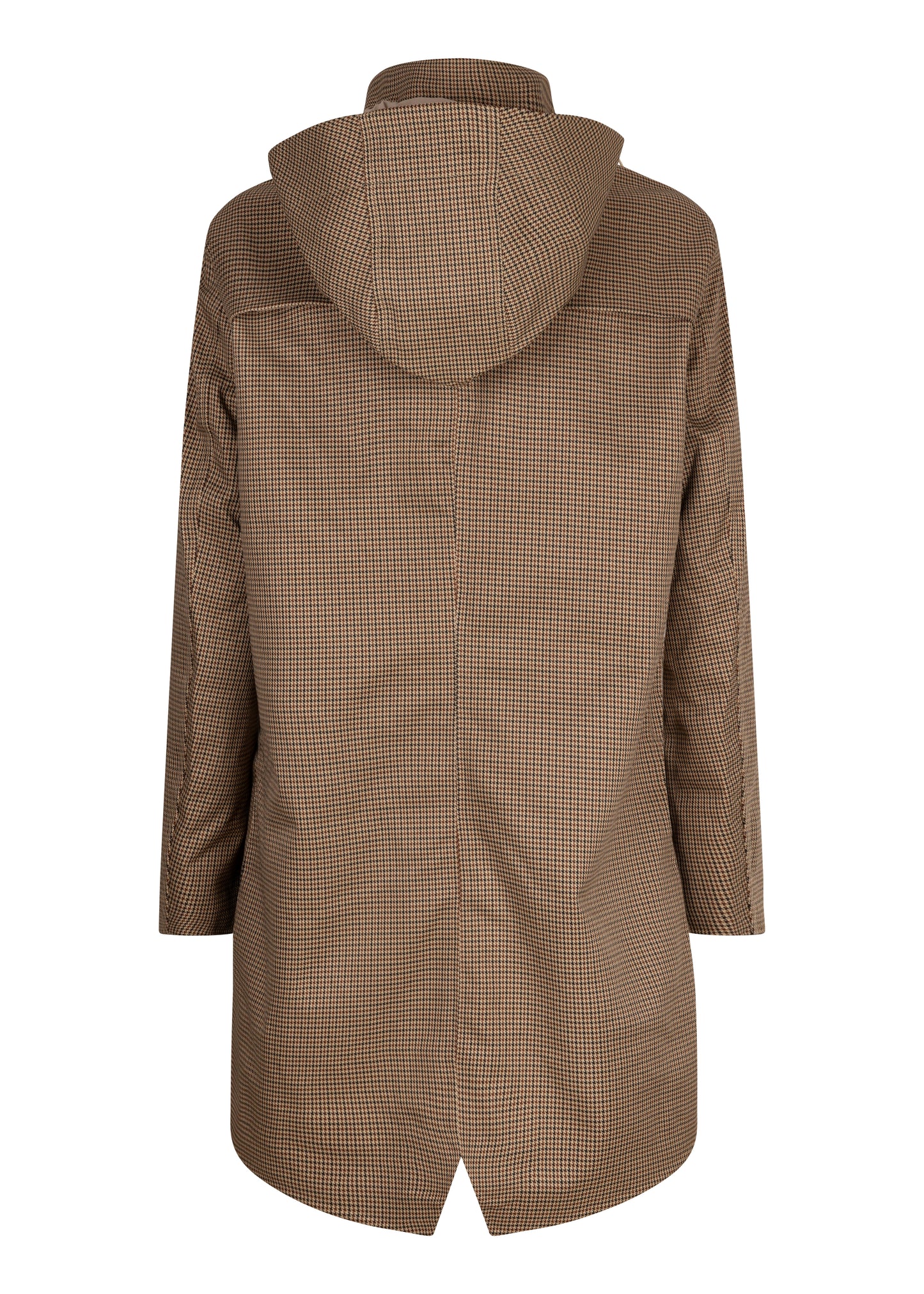 Waterproof Tailored Fit Parka | Houndstooth Check