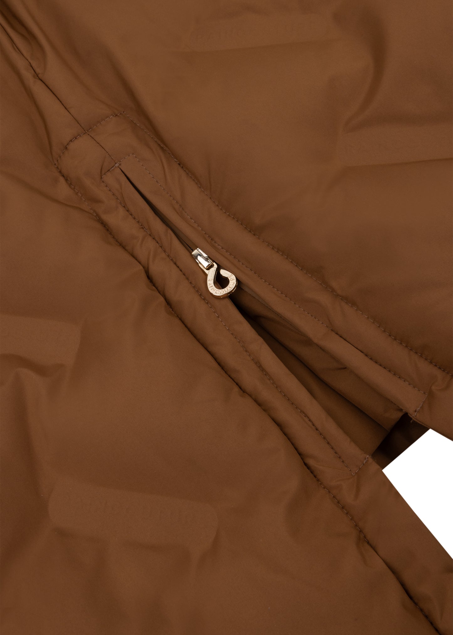 Waterproof Puffer Poncho | Bronze