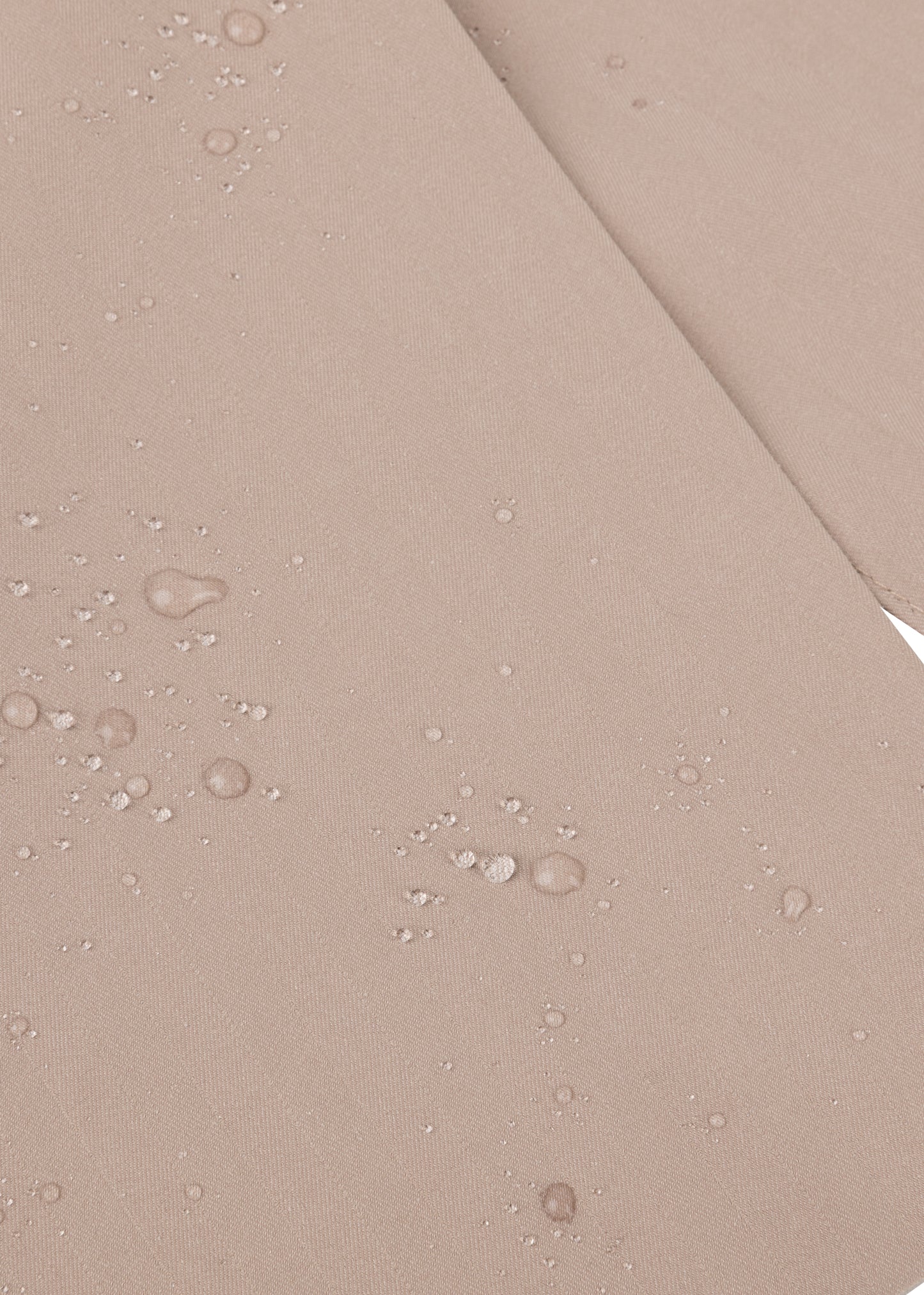 Waterproof Straight-Fit Short Trenchcoat | Beige Herringbone