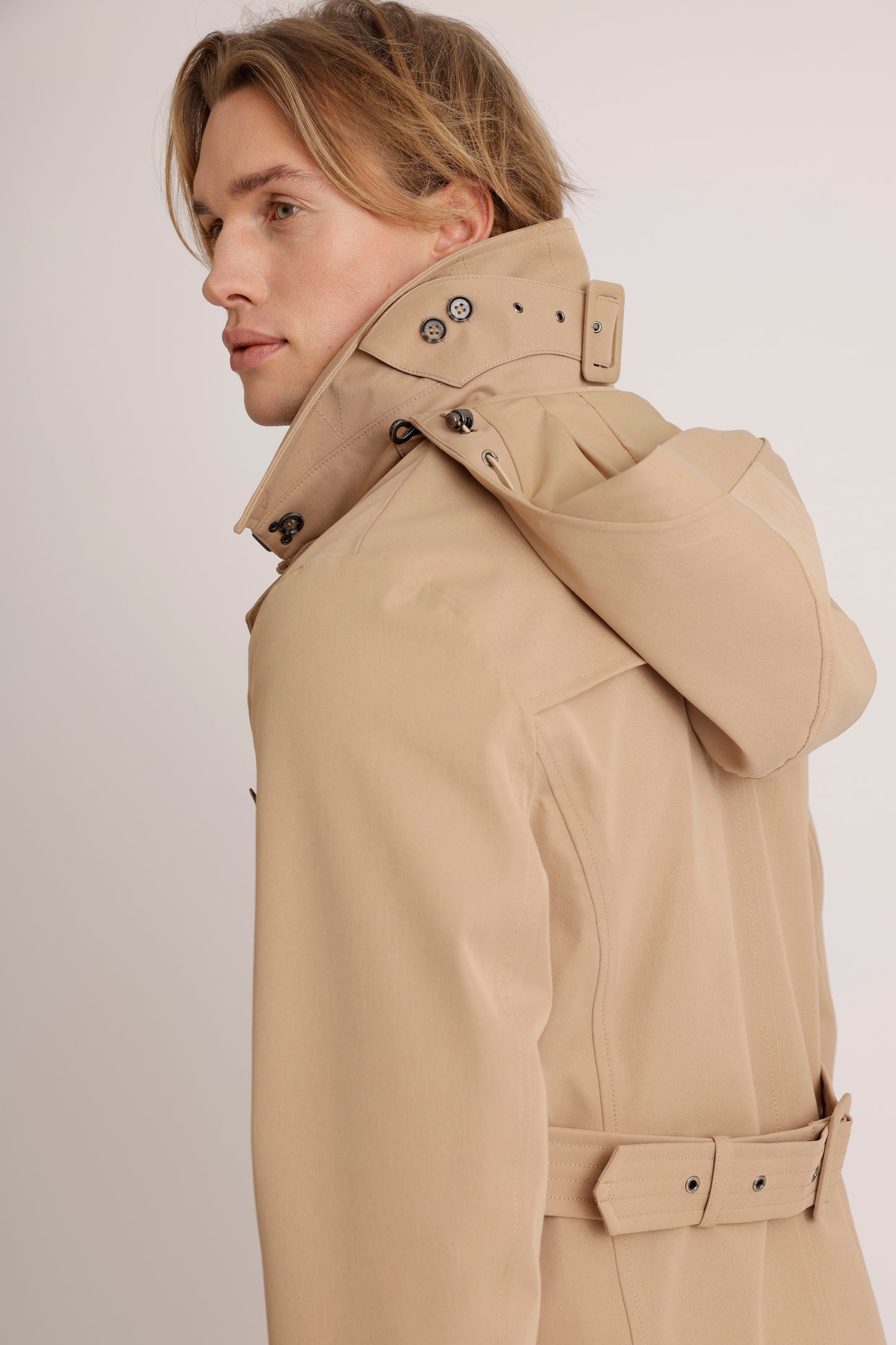 Waterproof Straight Fit Trenchcoat | Camel