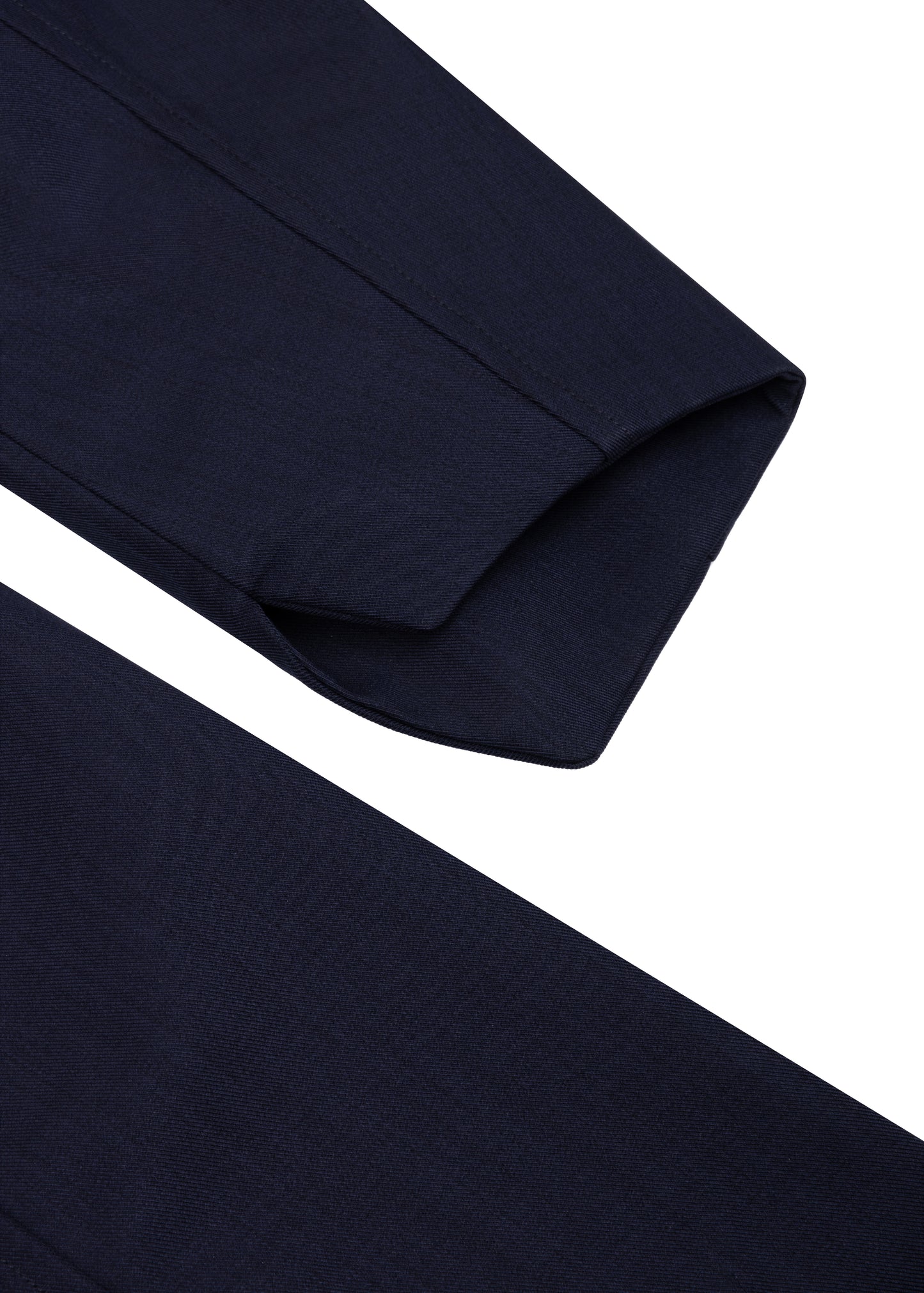 Waterproof Straight Fit Trenchcoat | Navy Melange