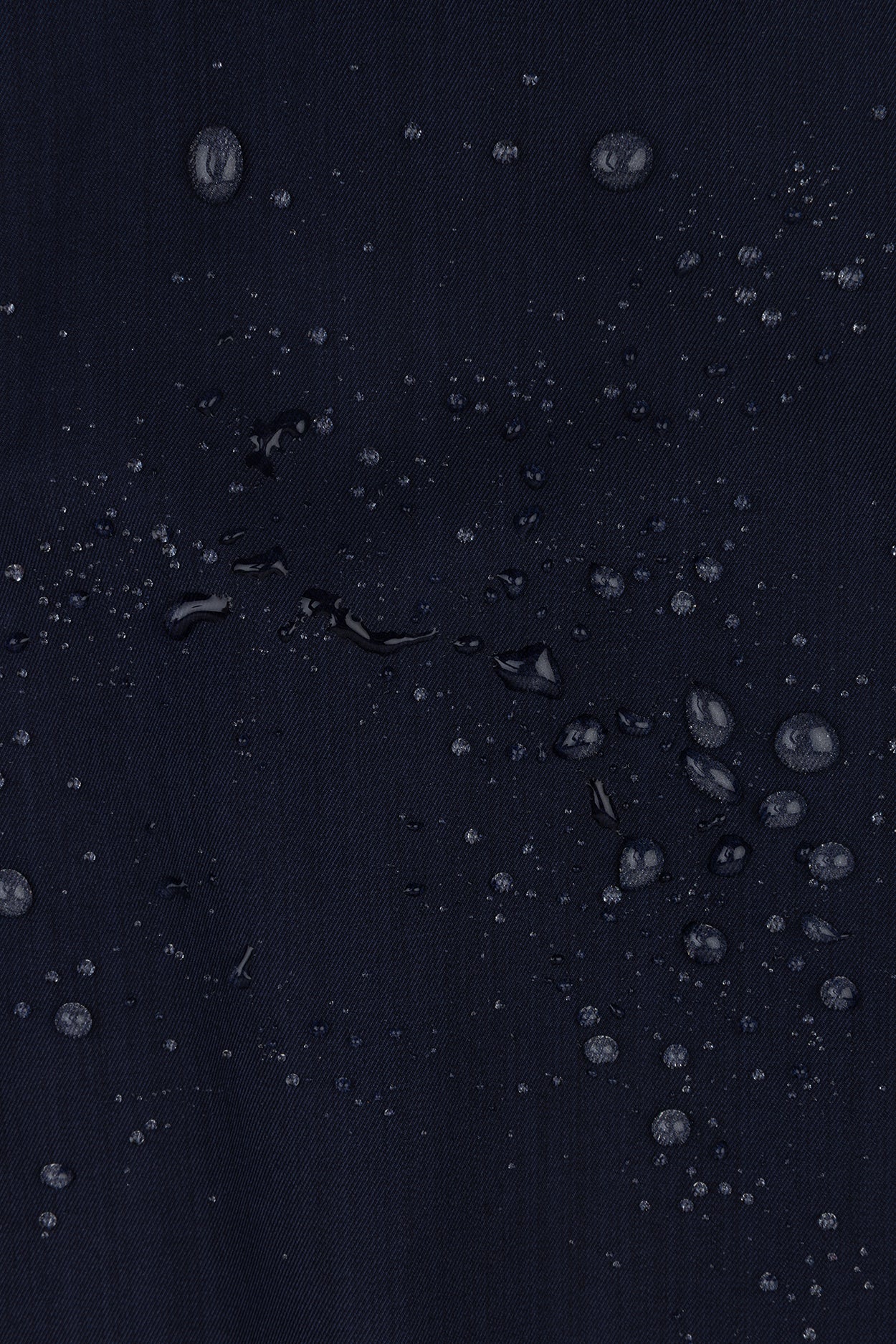 Waterproof Straight-Fit Trenchcoat | Navy Melange
