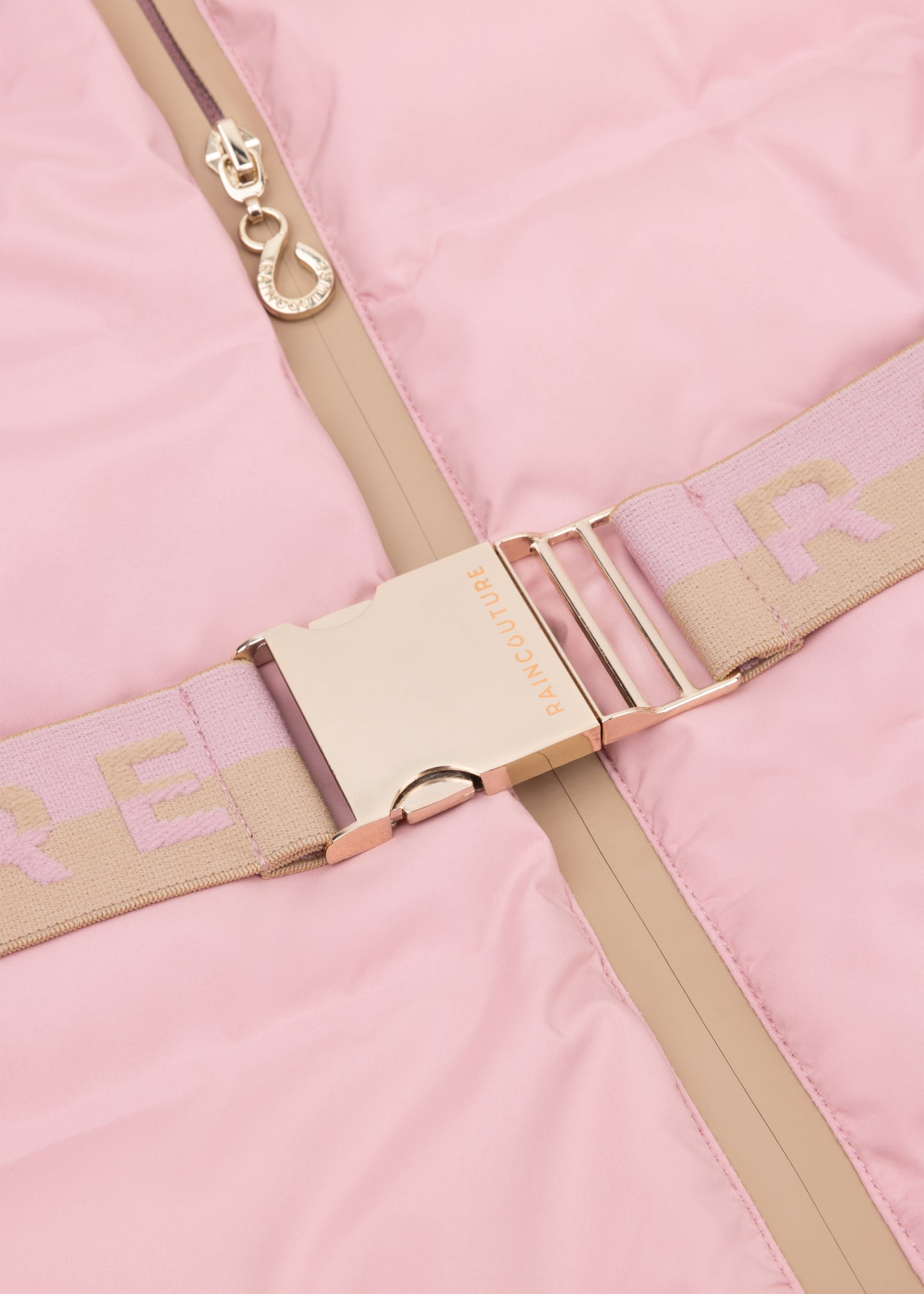 Waterproof Tailored-Fit Puffer Jacket | Pink