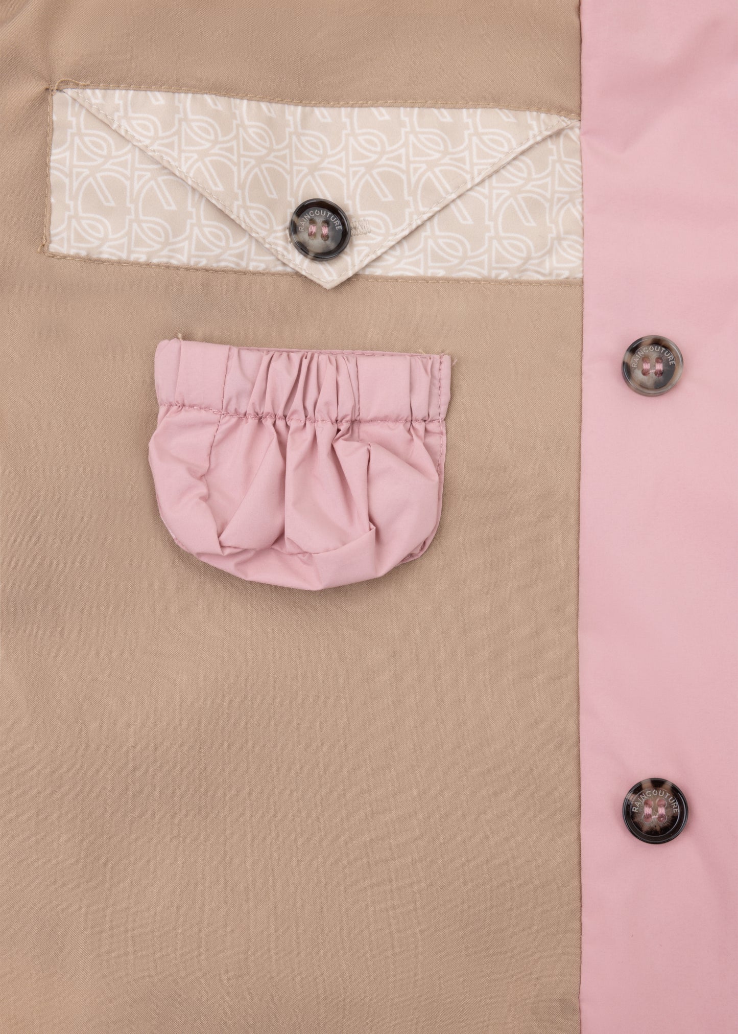 Waterproof Tailored-Fit Puffer Jacket | Pink
