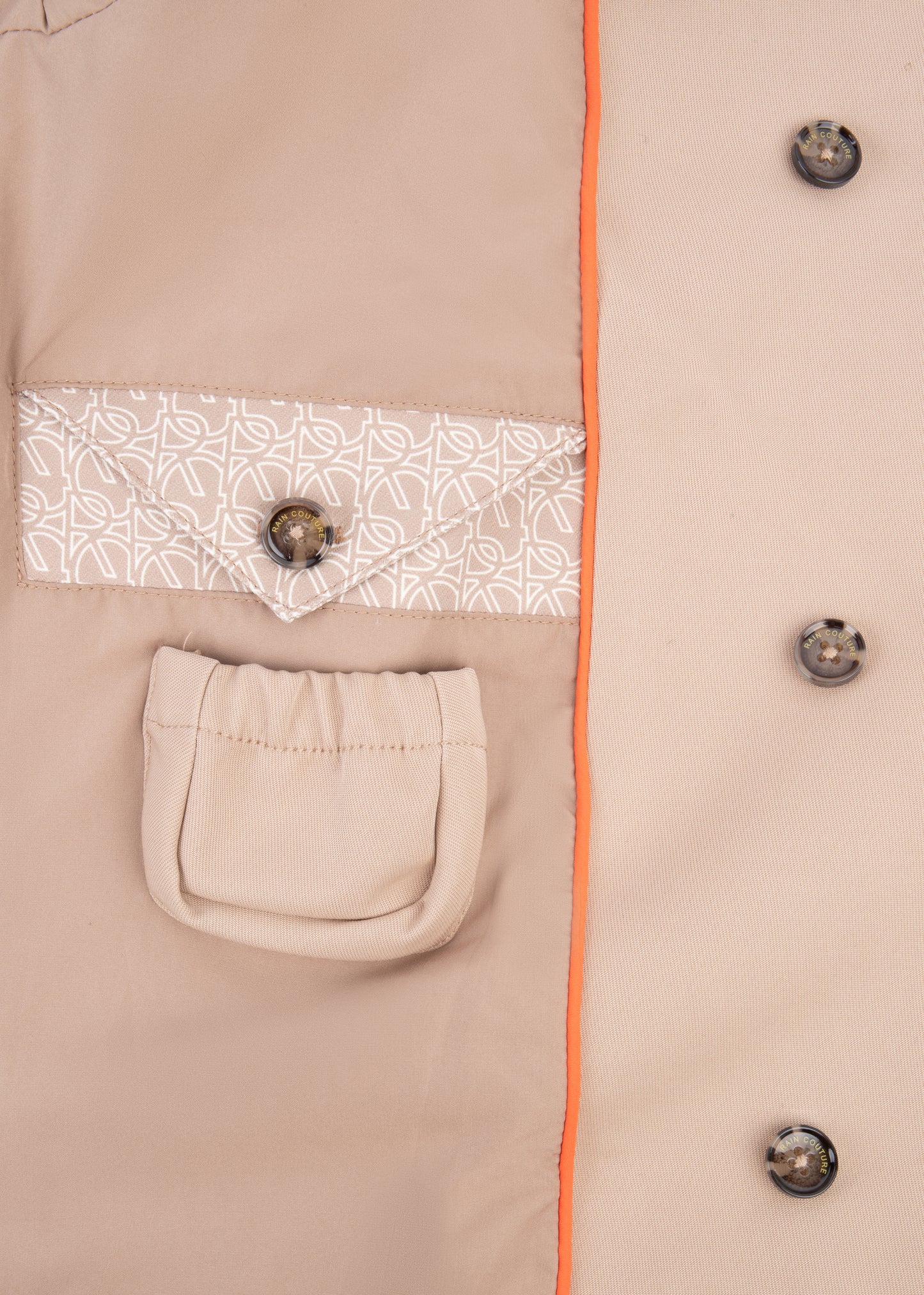 Waterproof Tailored To Fit Trenchcoat | Beige