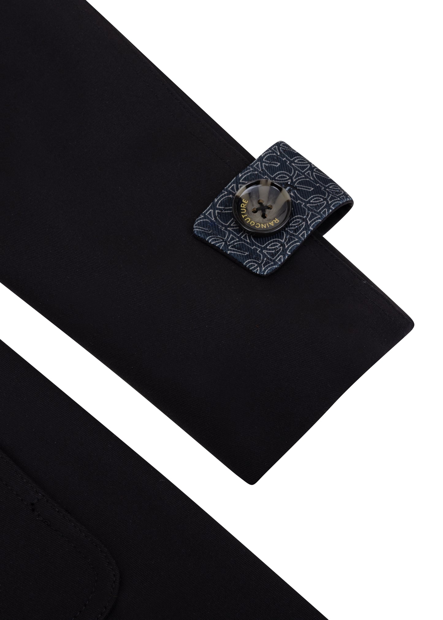 Waterproof Tailored To Fit Trenchcoat | Black