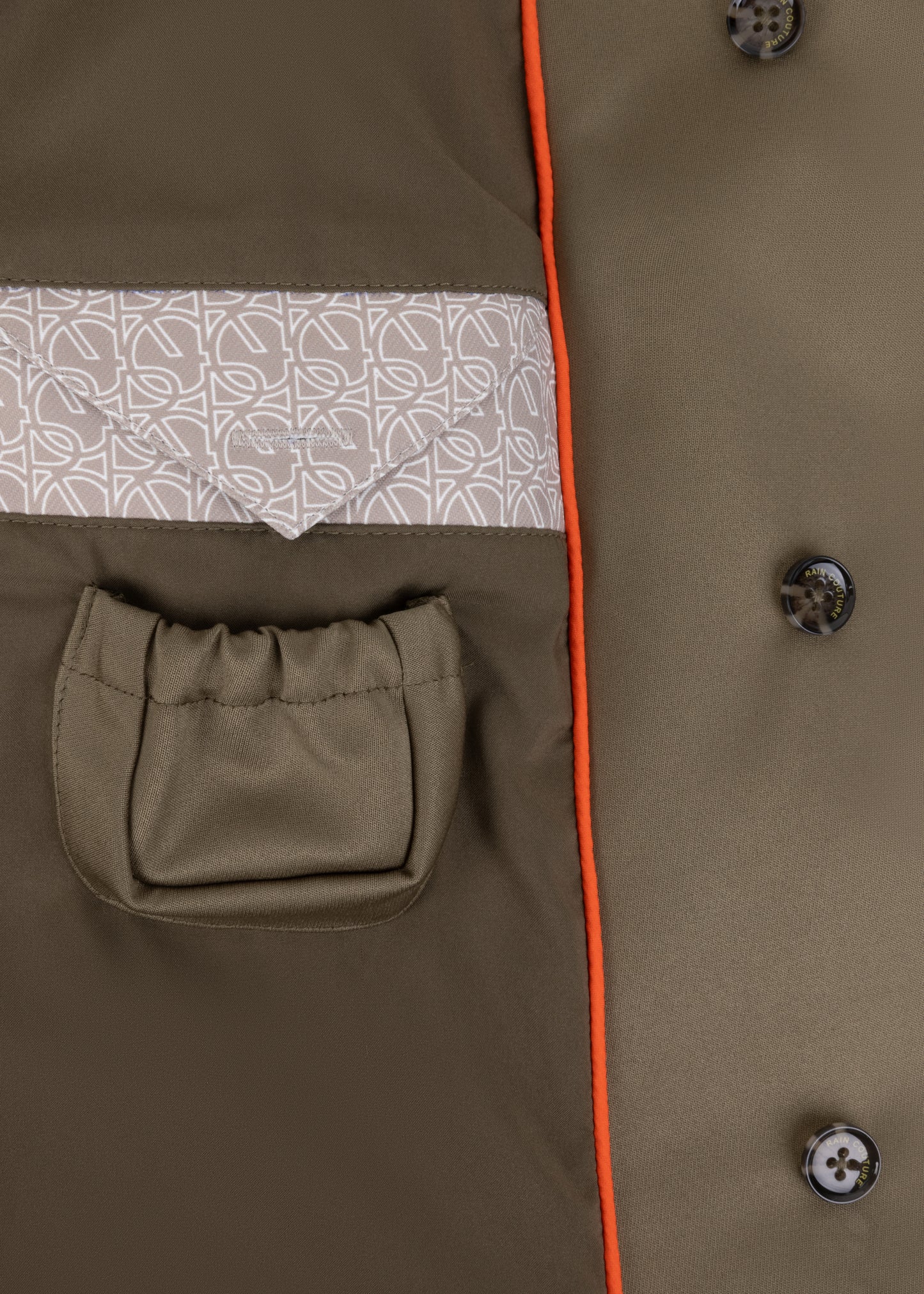 Waterproof Tailored To Fit Trenchcoat | Light Green