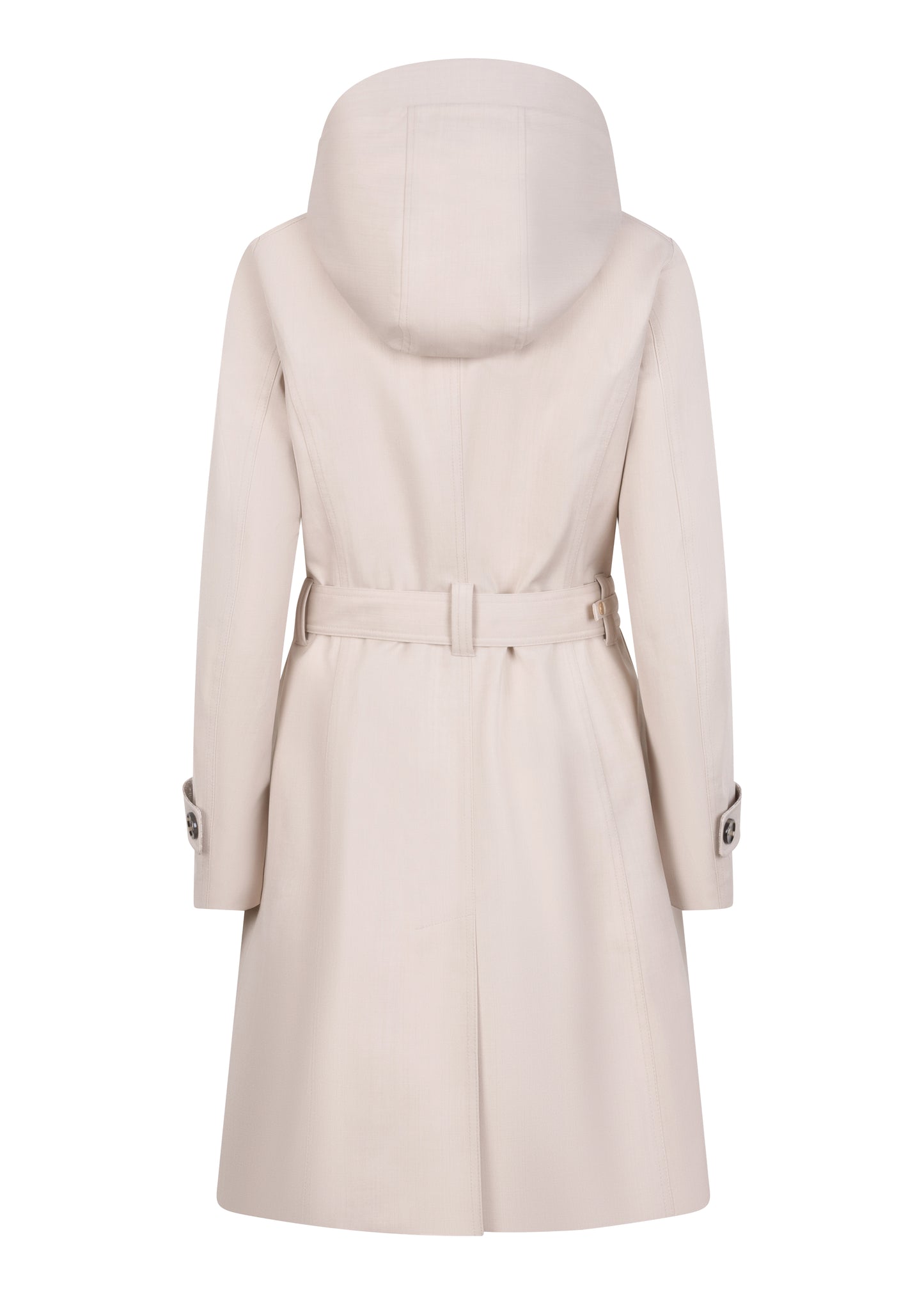 Waterproof Tailored To Fit Trenchcoat | Sandy Melange
