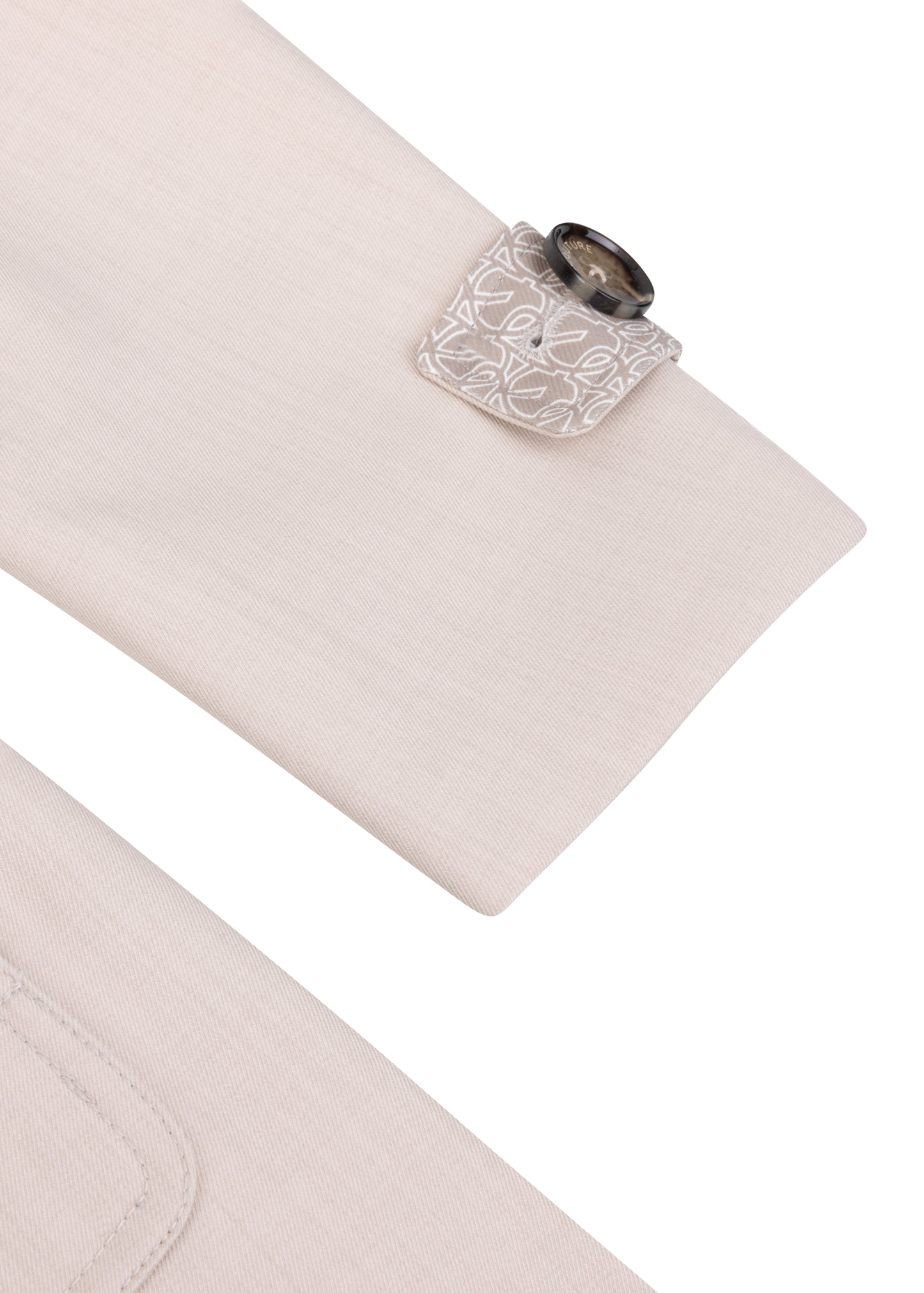 Waterproof Tailored To Fit Trenchcoat | Sandy Melange