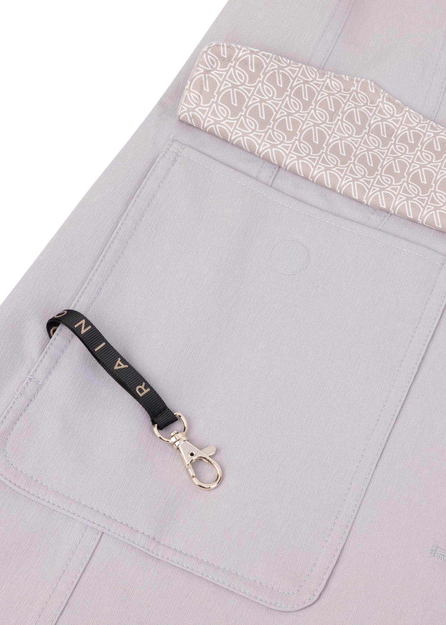 Waterproof Tailored To Fit Trenchcoat  | Structured Silver Grey