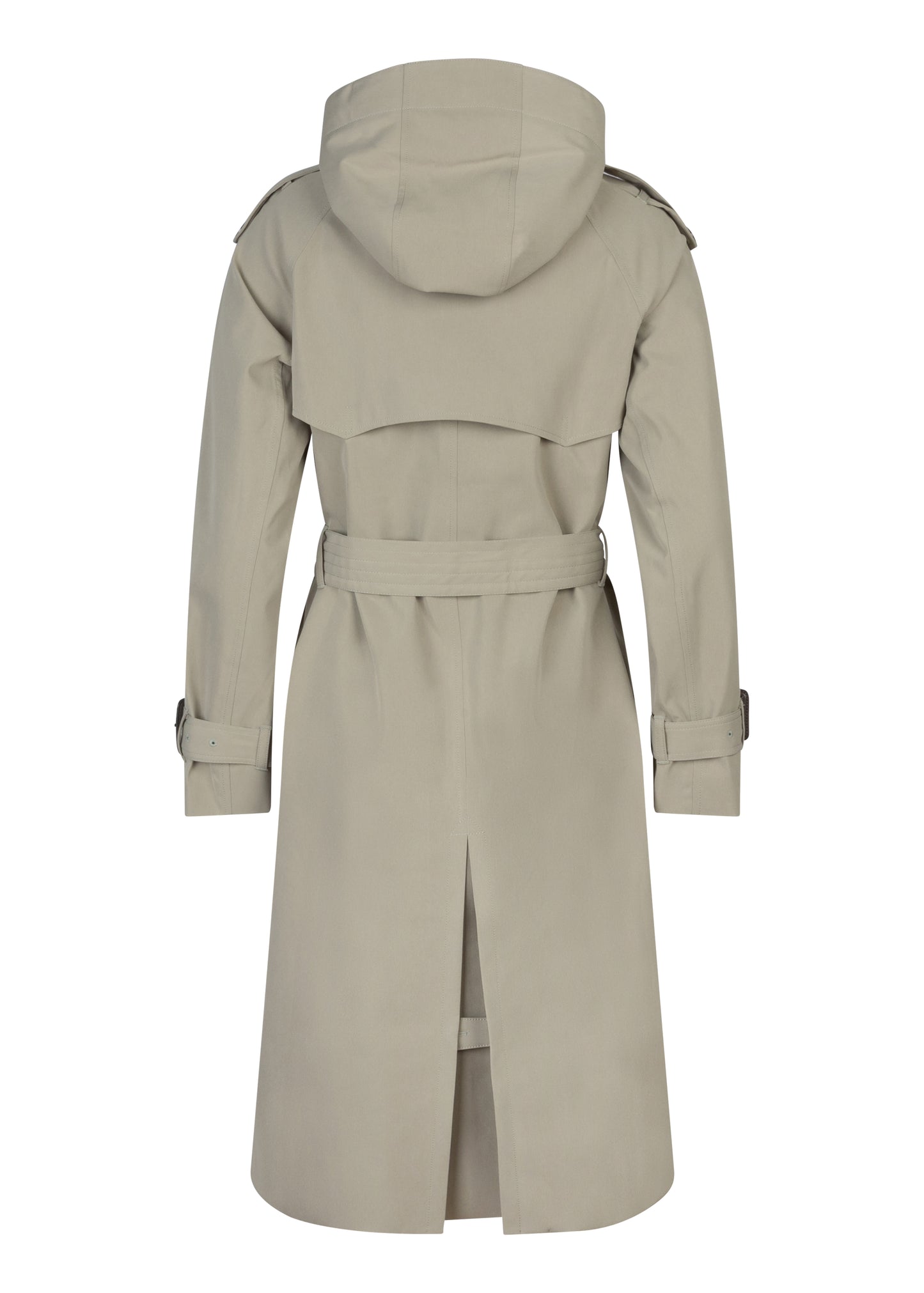 Waterproof Relaxed Fit Trenchcoat | Khaki Green