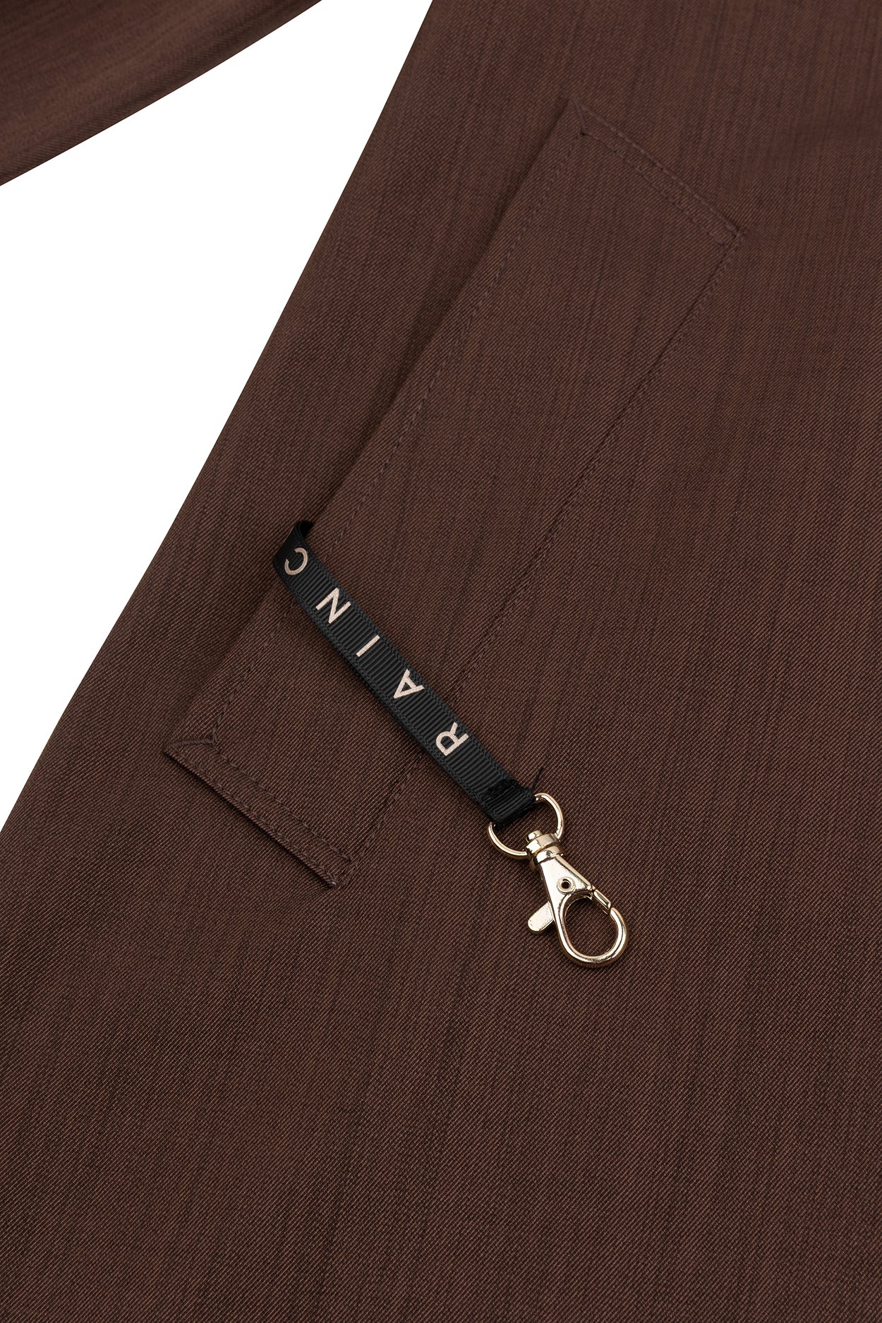 Waterproof Relaxed Fit Trenchcoat | Brown Melange