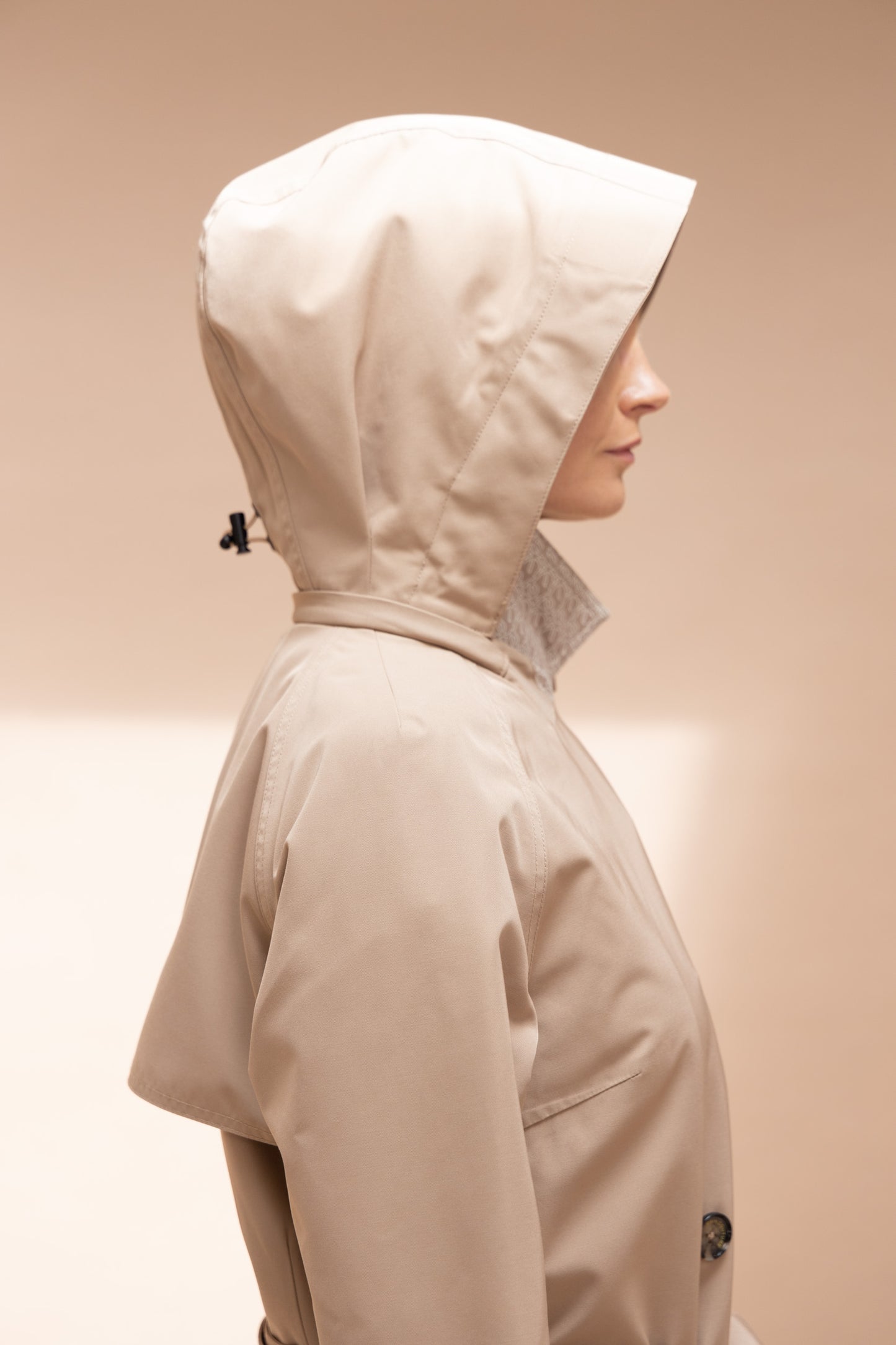 Waterproof Straight-Fit Trenchcoat | Beige