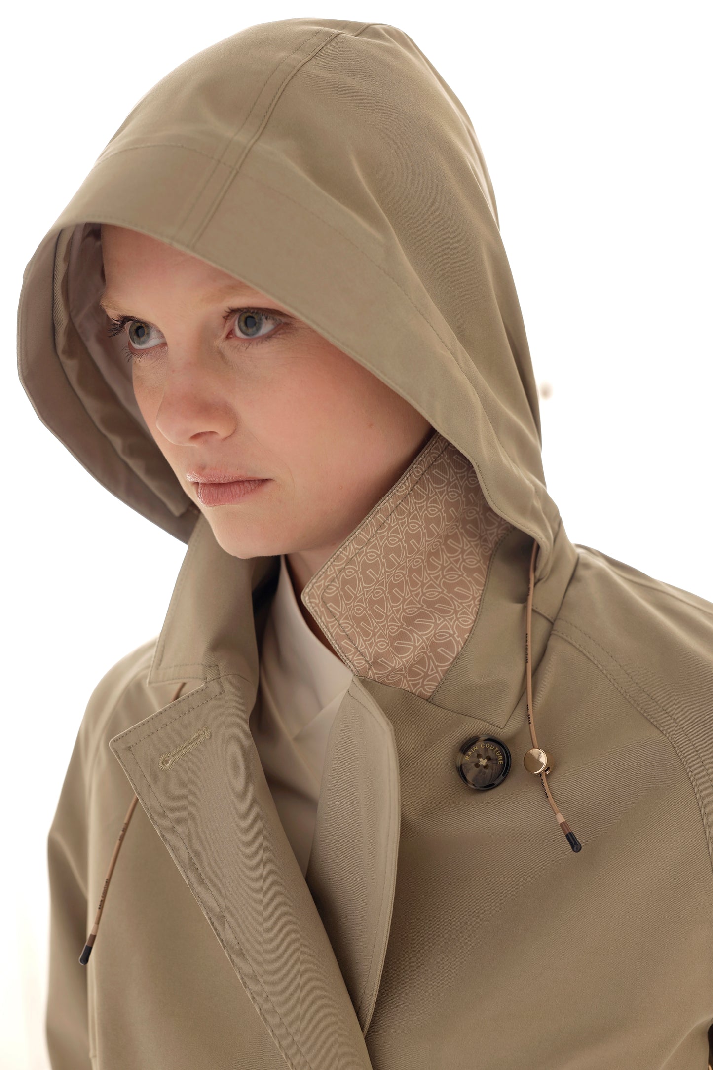 Waterproof Straight-Fit Trenchcoat | Khaki Green