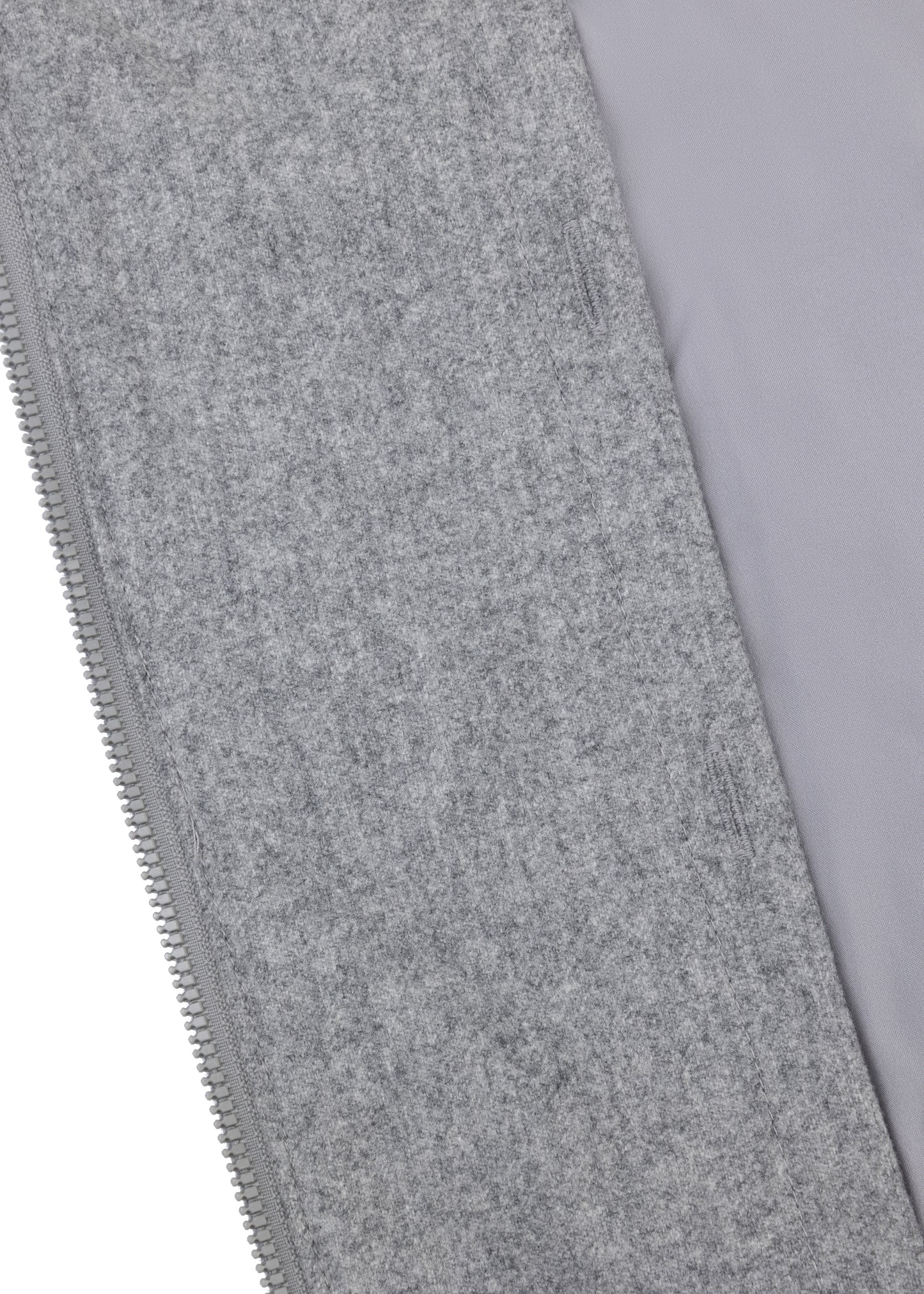 Wool Bodywarmer Jacket | Gray Wool