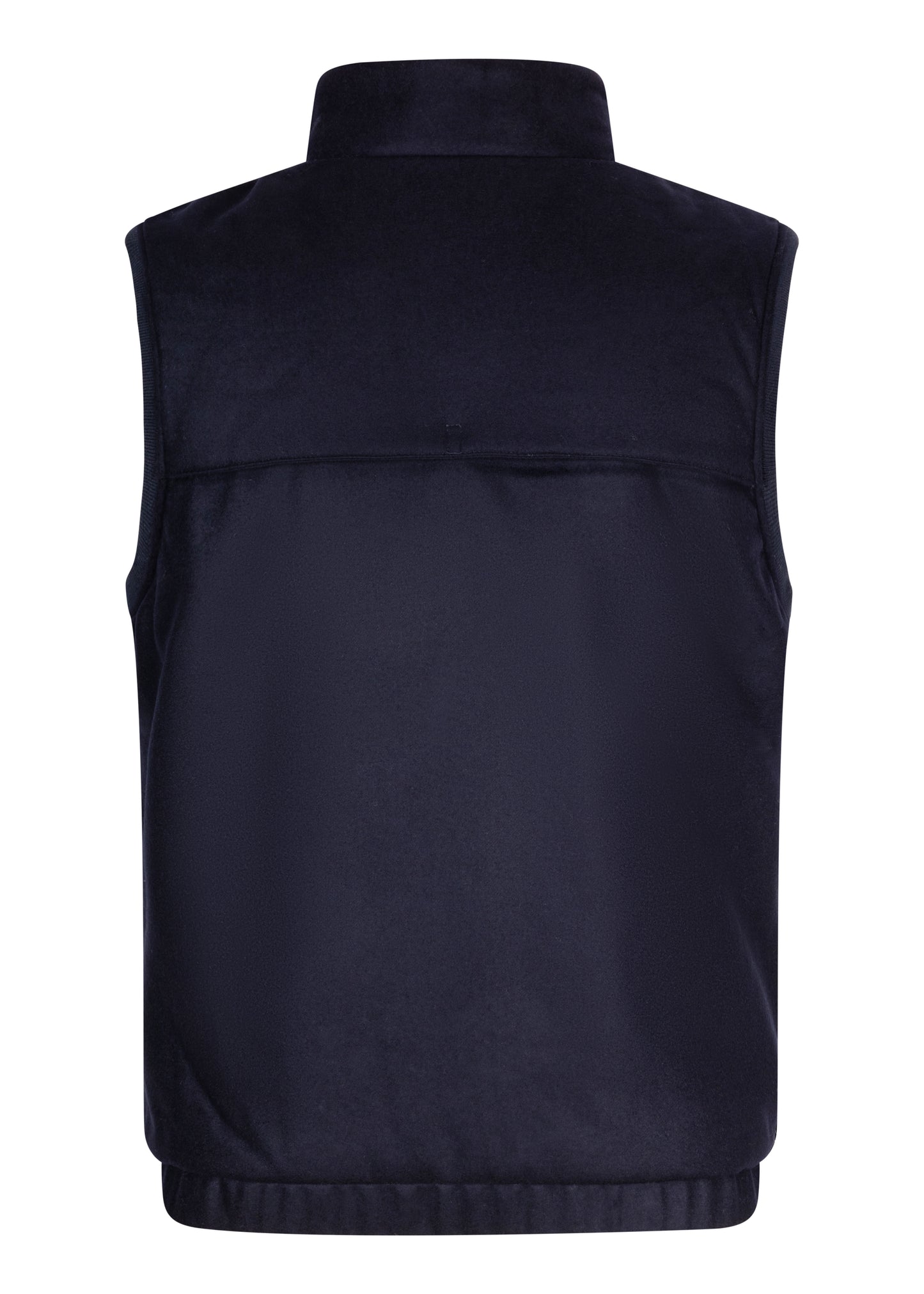 Wool Bodywarmer Jacket | Navy Wool