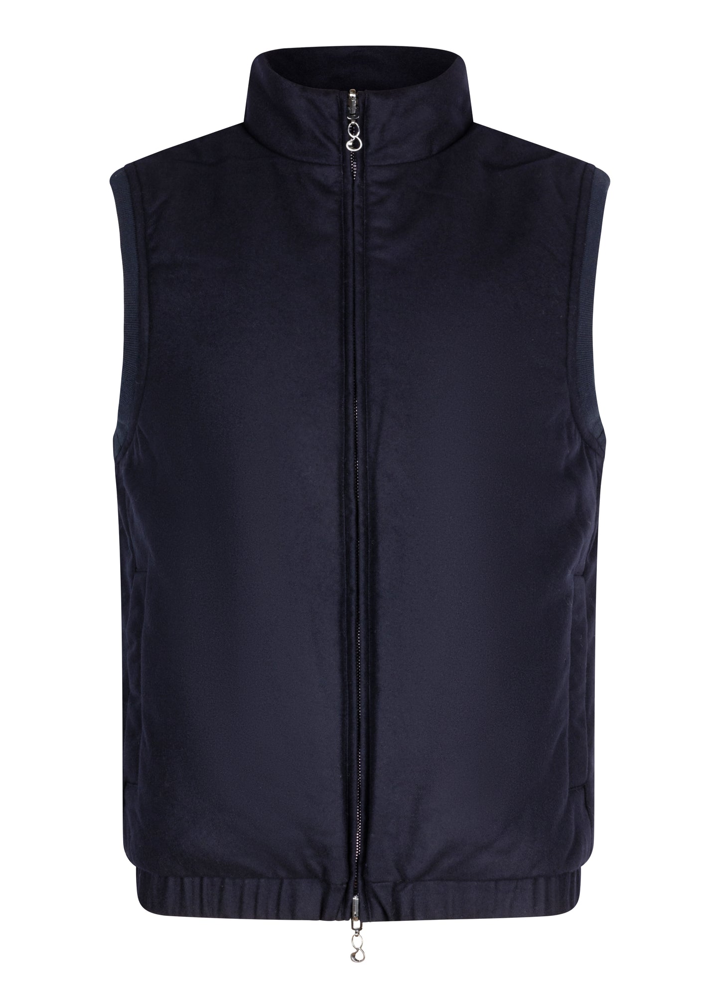Wool Bodywarmer Jacket | Navy Wool