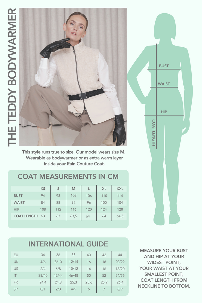 Body Measurements Guide: Denim & Hyde - Paris