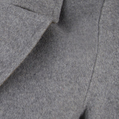 Waterproof 100% Wool Wrapcoat | Gray