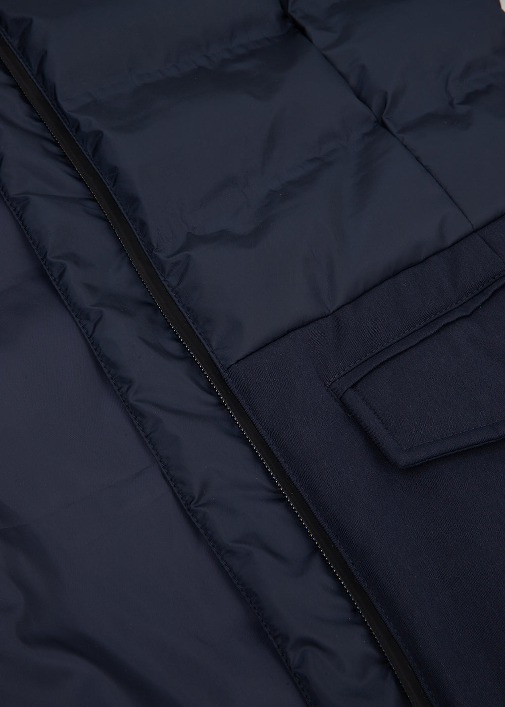 3-in-1 Down Jacket & Bodywarmer - True Navy