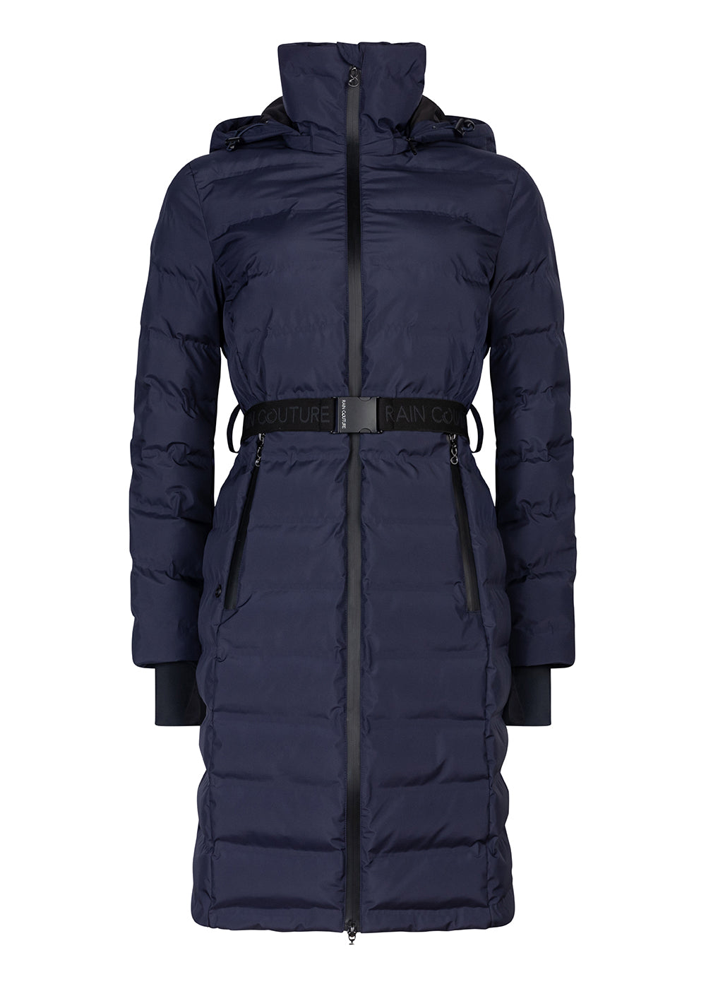 Waterproof Puffer Jacket  - True Navy