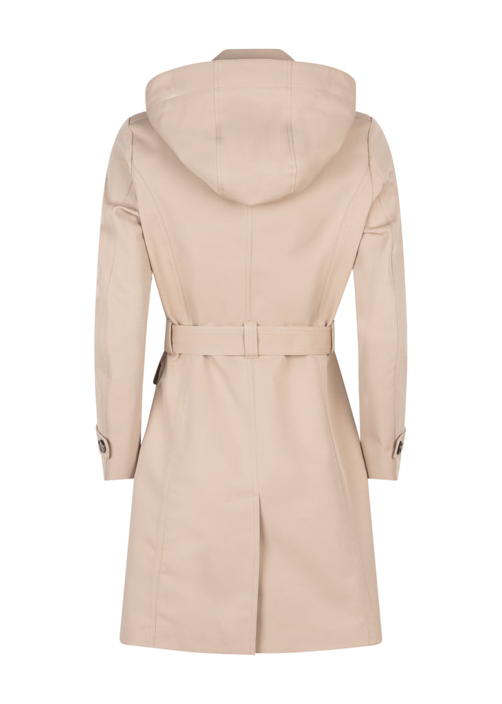 Waterproof Tailored To Fit Trenchcoat  | Beige