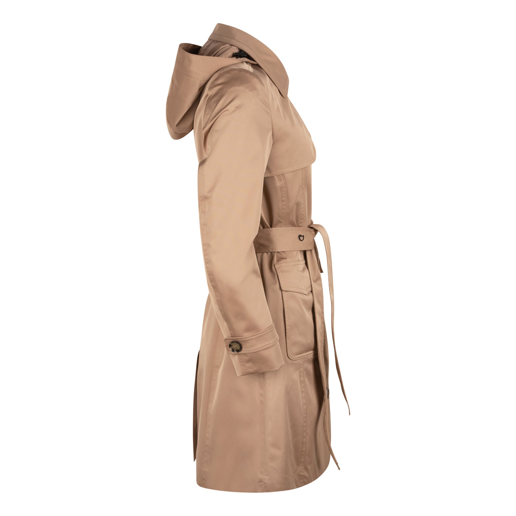 Waterproof Tailored To Fit Trenchcoat  | Beige